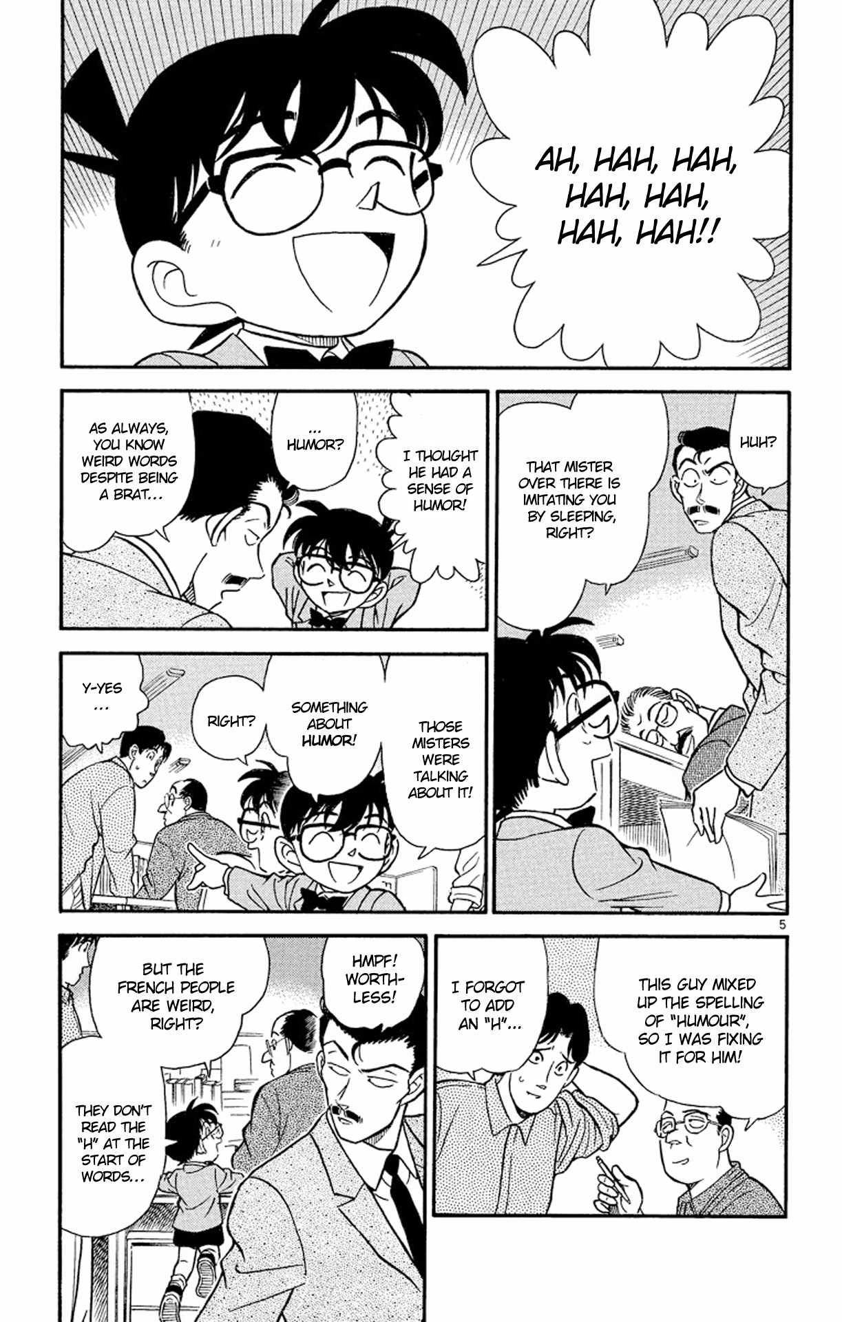 Detective Conan Chapter 184 page 6 - Chapter 184: In France...