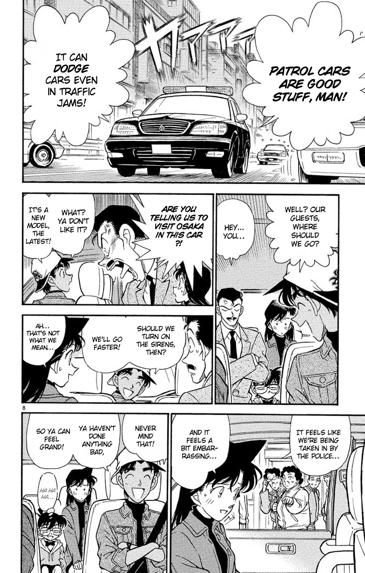 Detective Conan Chapter 185 page 9 - Chapter 185: The City of Overeating