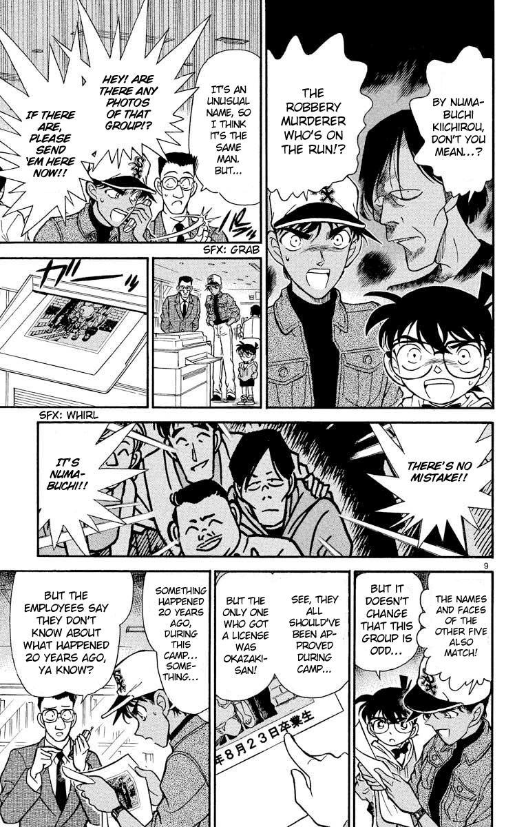 Detective Conan Chapter 187 page 10 - Chapter 187: The Thing Inside the Wallets