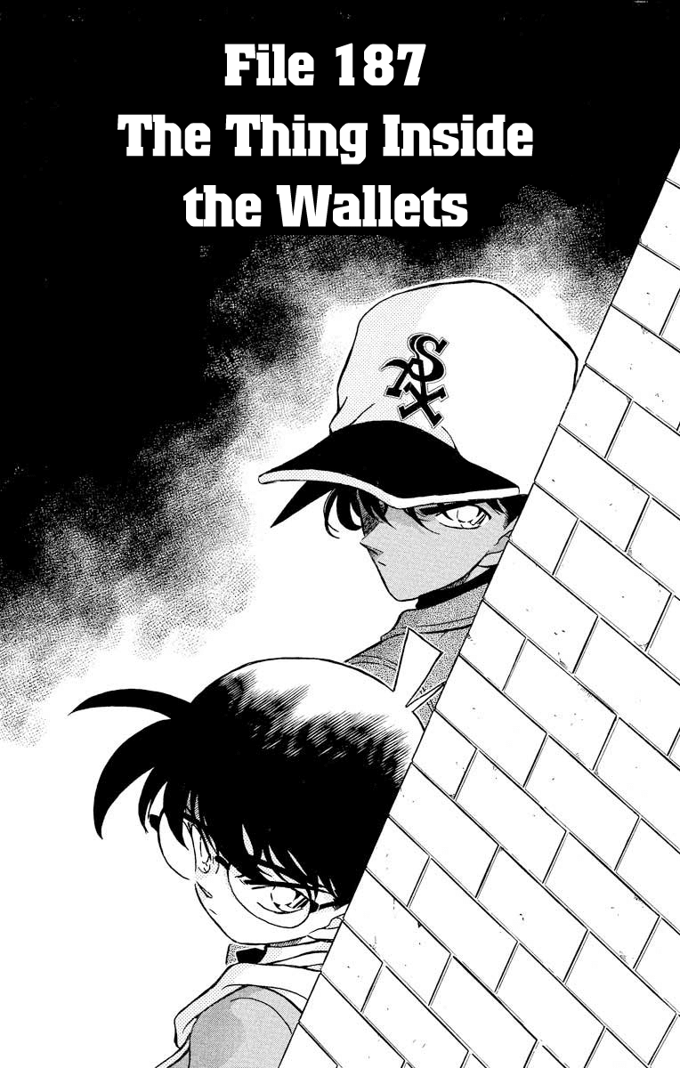 Detective Conan Chapter 187 page 2 - Chapter 187: The Thing Inside the Wallets