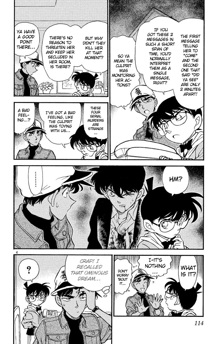 Detective Conan Chapter 187 page 5 - Chapter 187: The Thing Inside the Wallets