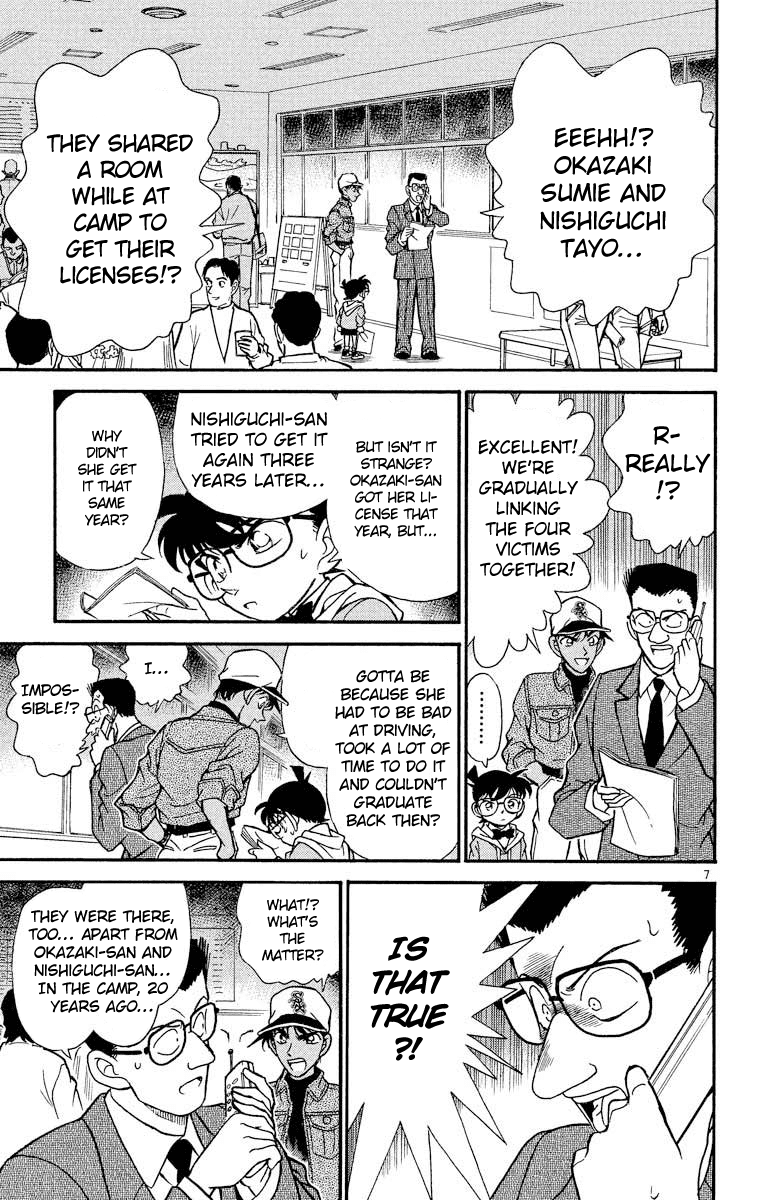Detective Conan Chapter 187 page 8 - Chapter 187: The Thing Inside the Wallets