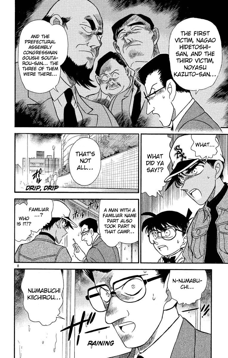 Detective Conan Chapter 187 page 9 - Chapter 187: The Thing Inside the Wallets