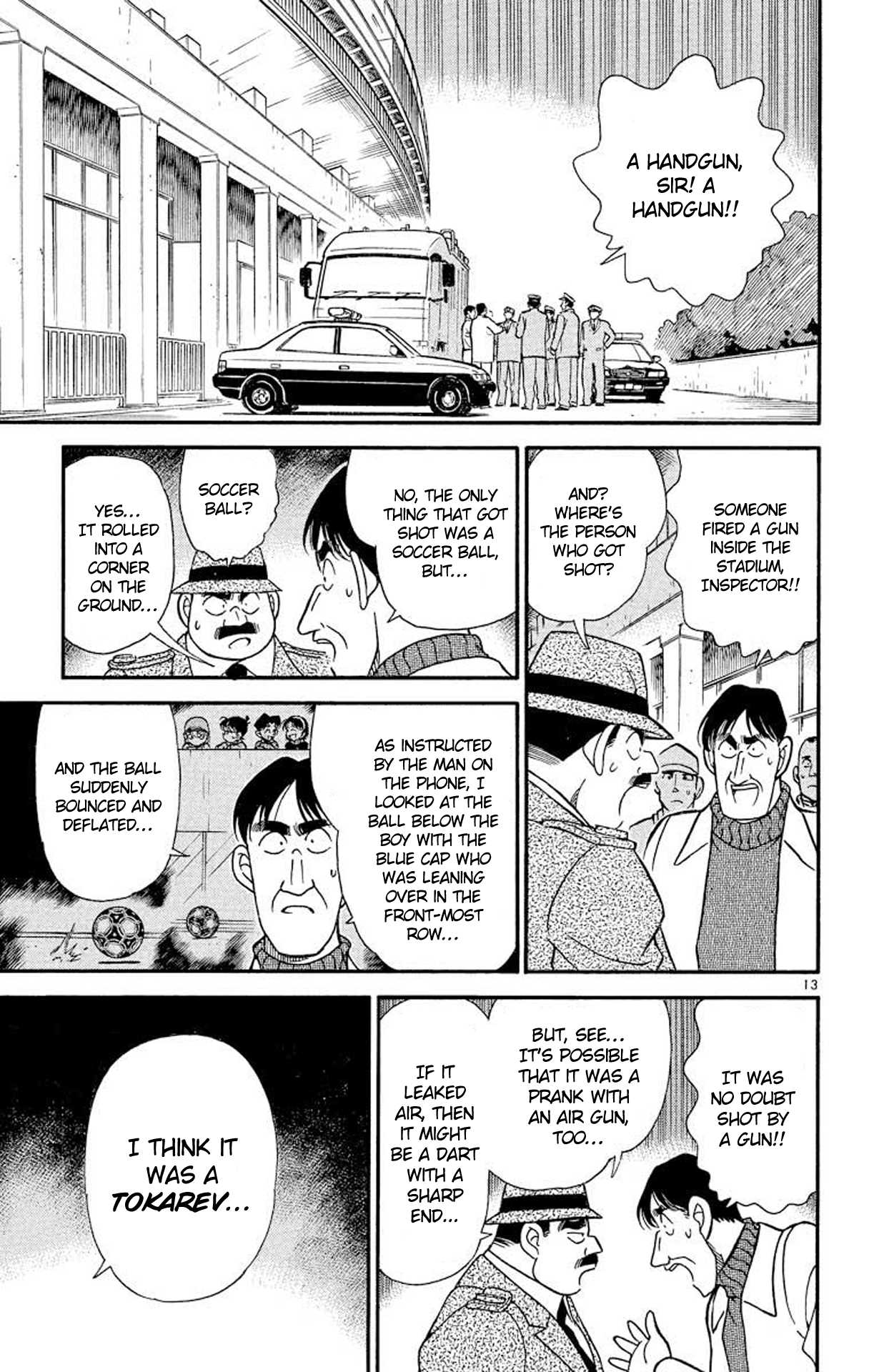 Detective Conan Chapter 189 page 14 - Chapter 189: The Targeted Ball
