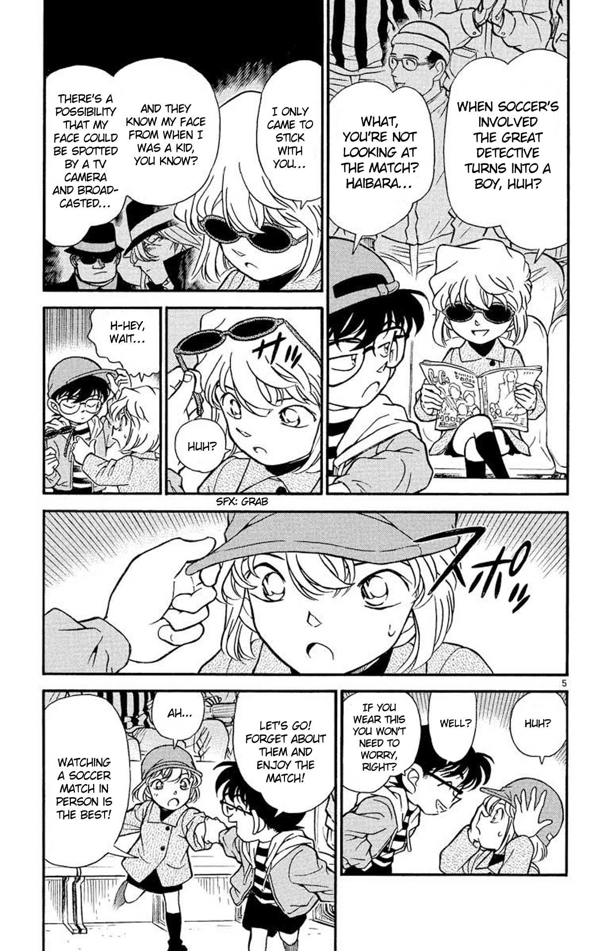 Detective Conan Chapter 189 page 6 - Chapter 189: The Targeted Ball