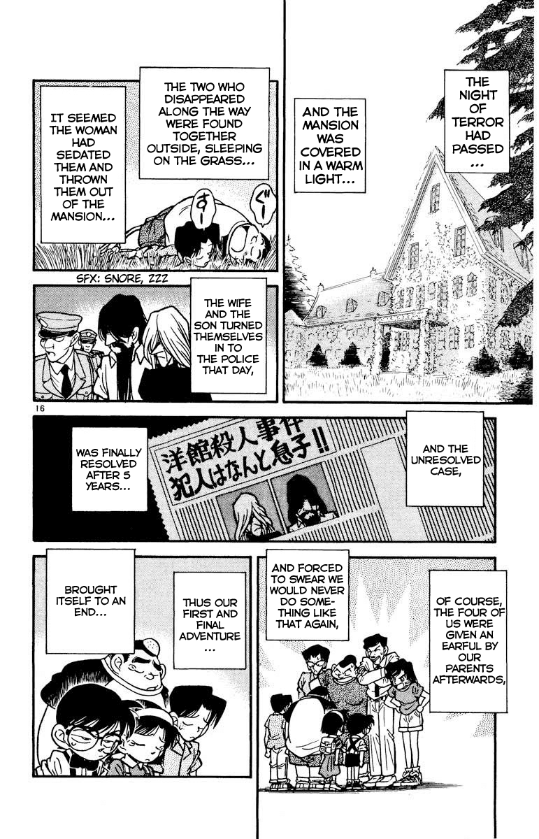 Detective Conan Chapter 19 page 17 - Chapter 19: The Nightmare in the Basement
