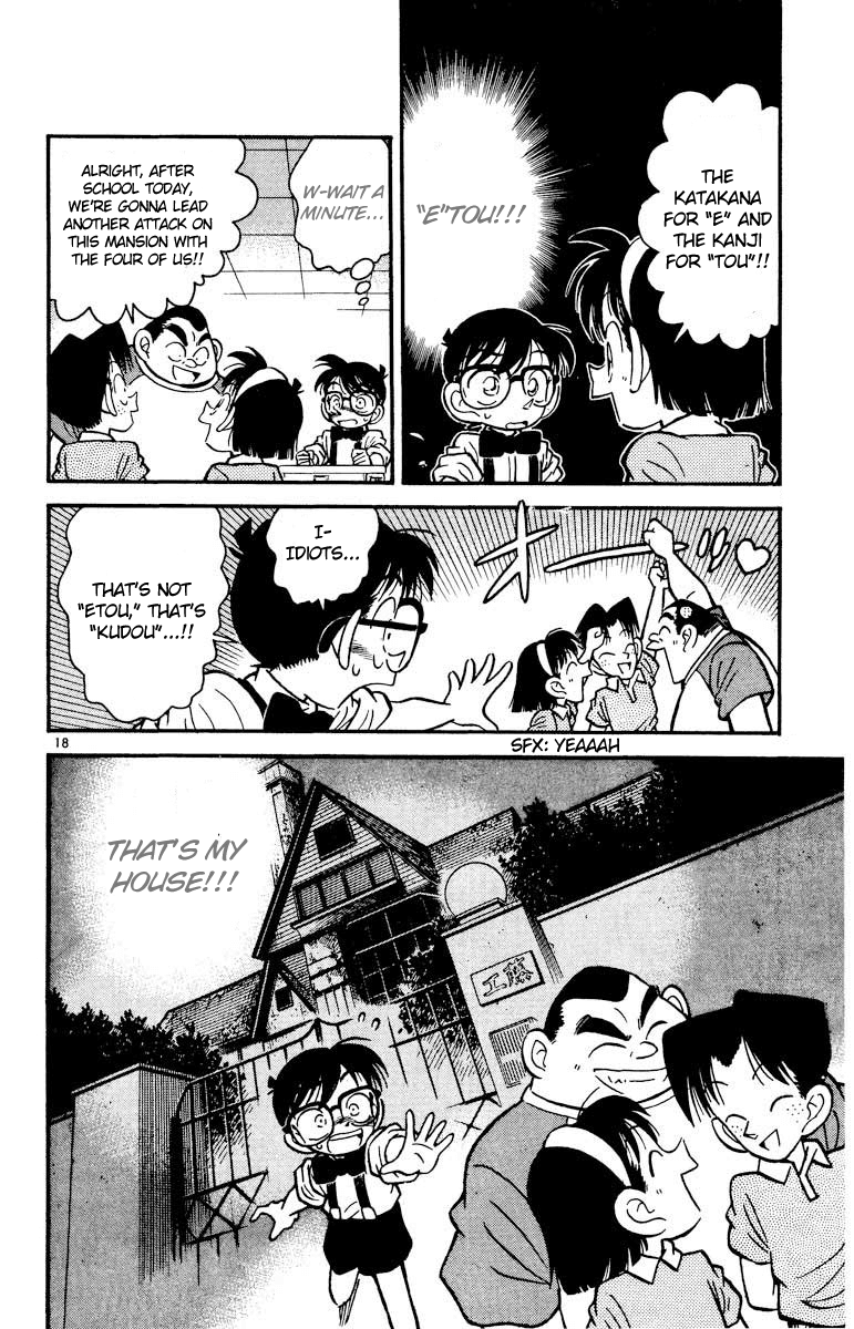 Detective Conan Chapter 19 page 19 - Chapter 19: The Nightmare in the Basement