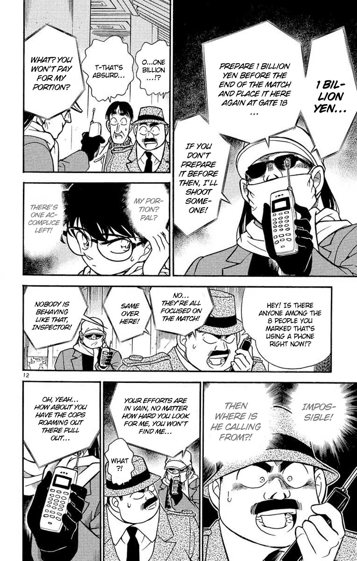 Detective Conan Chapter 190 page 13 - Chapter 190: 56,000 Hostages