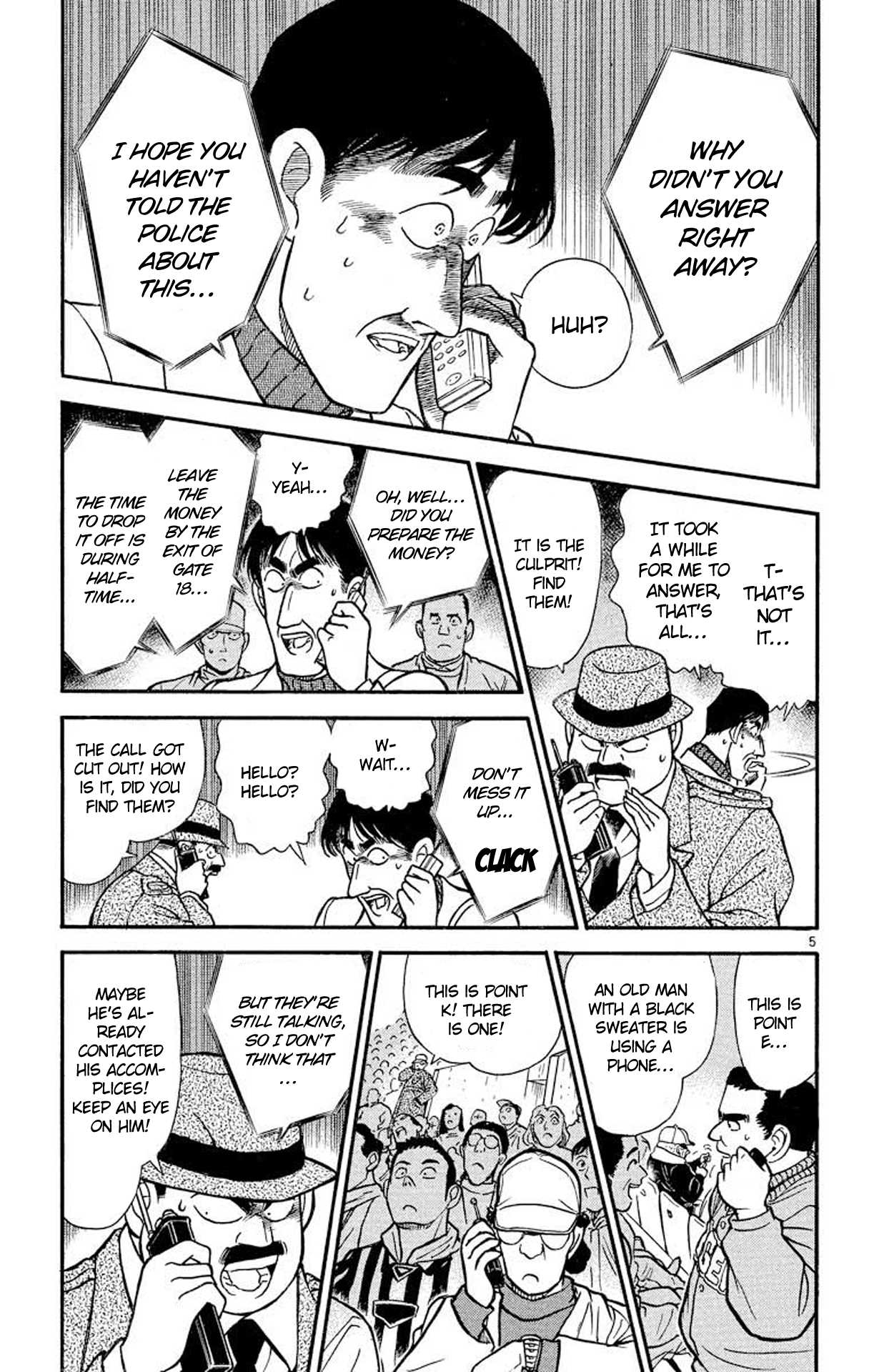 Detective Conan Chapter 190 page 6 - Chapter 190: 56,000 Hostages