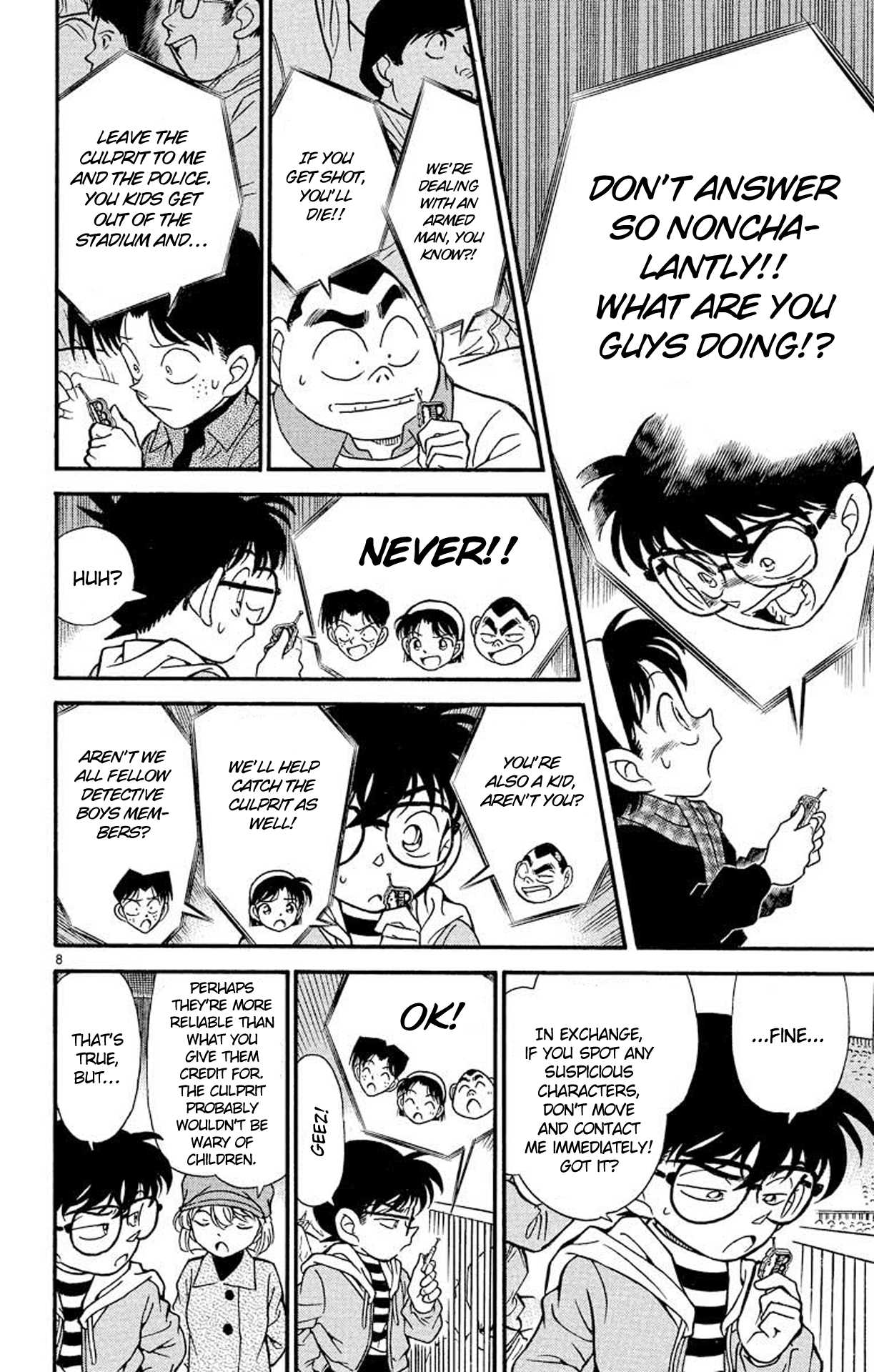 Detective Conan Chapter 190 page 9 - Chapter 190: 56,000 Hostages