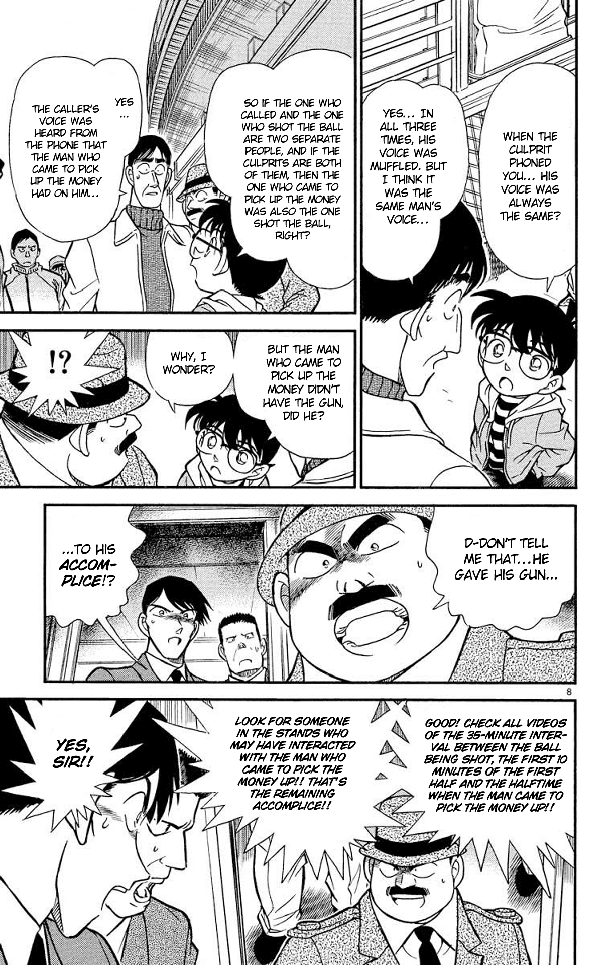 Detective Conan Chapter 191 page 10 - Chapter 191: Eyes from Afar