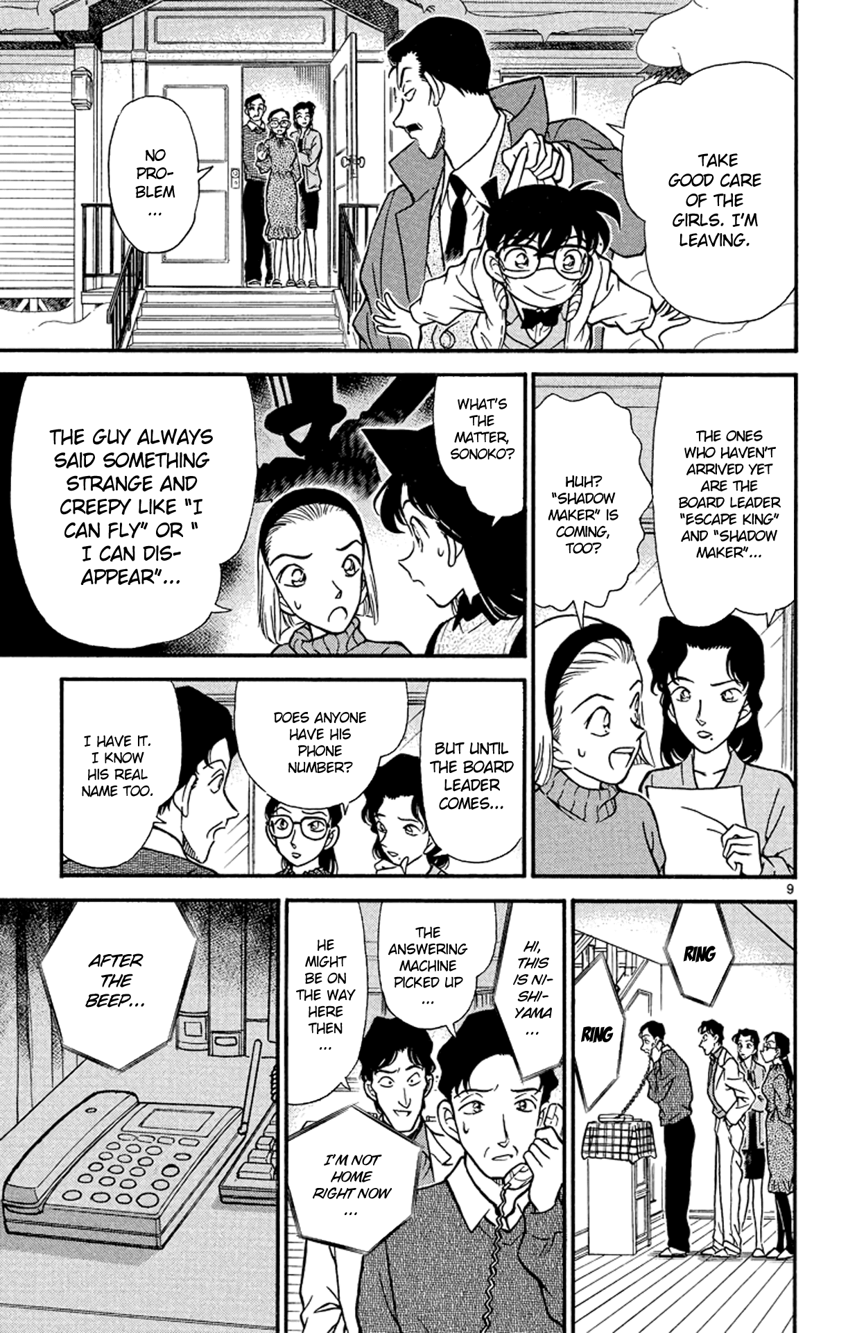 Detective Conan Chapter 192 page 10 - Chapter 192: Run Away!