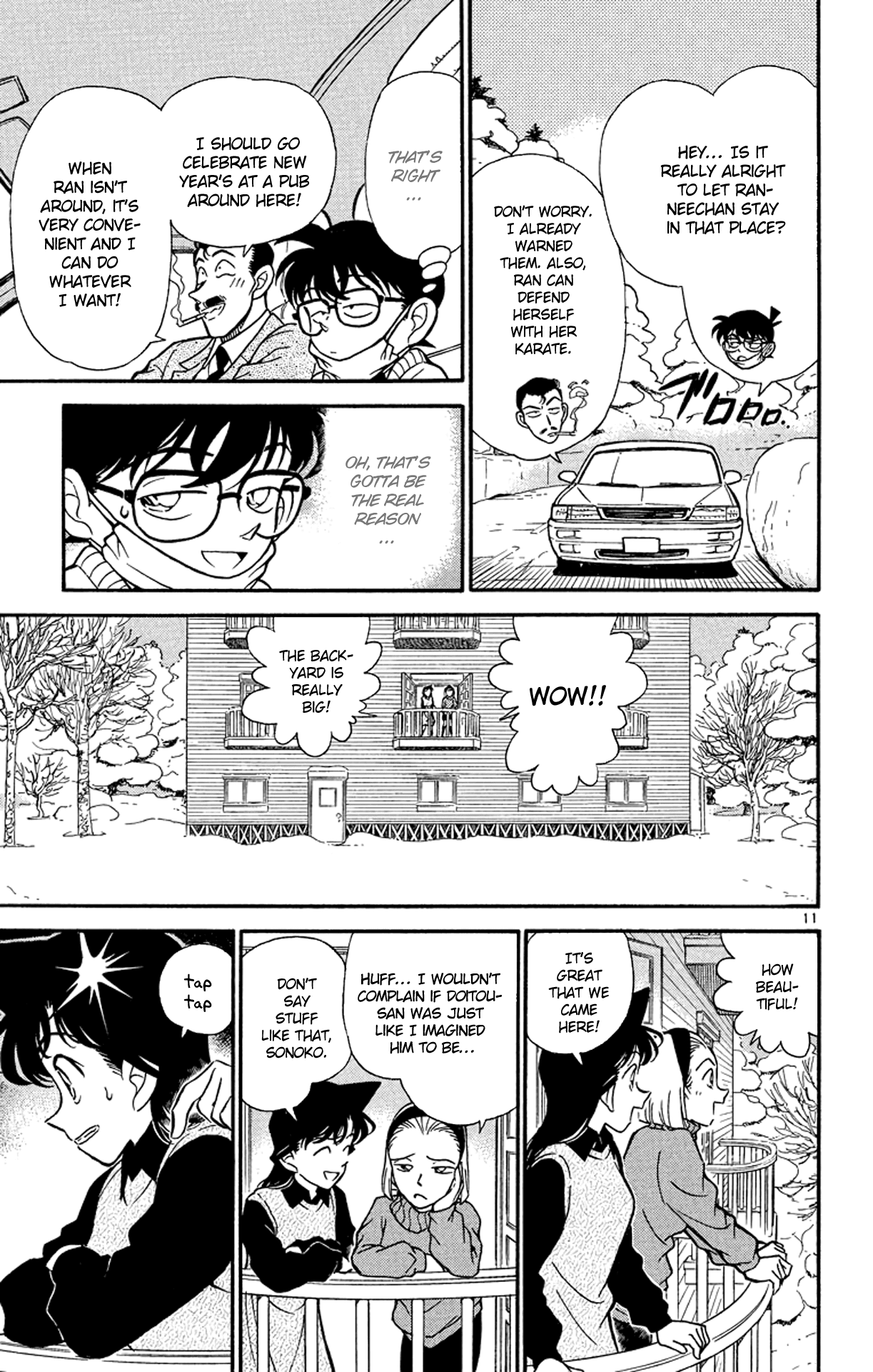 Detective Conan Chapter 192 page 12 - Chapter 192: Run Away!