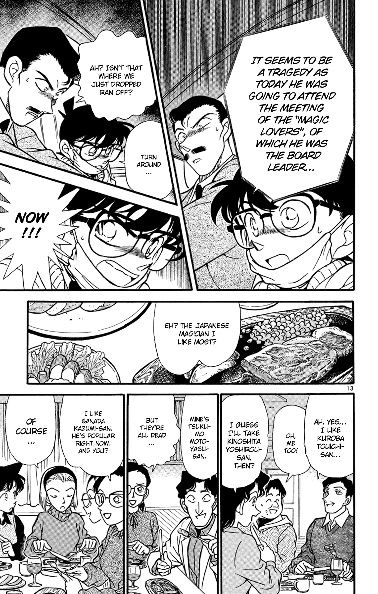 Detective Conan Chapter 192 page 14 - Chapter 192: Run Away!