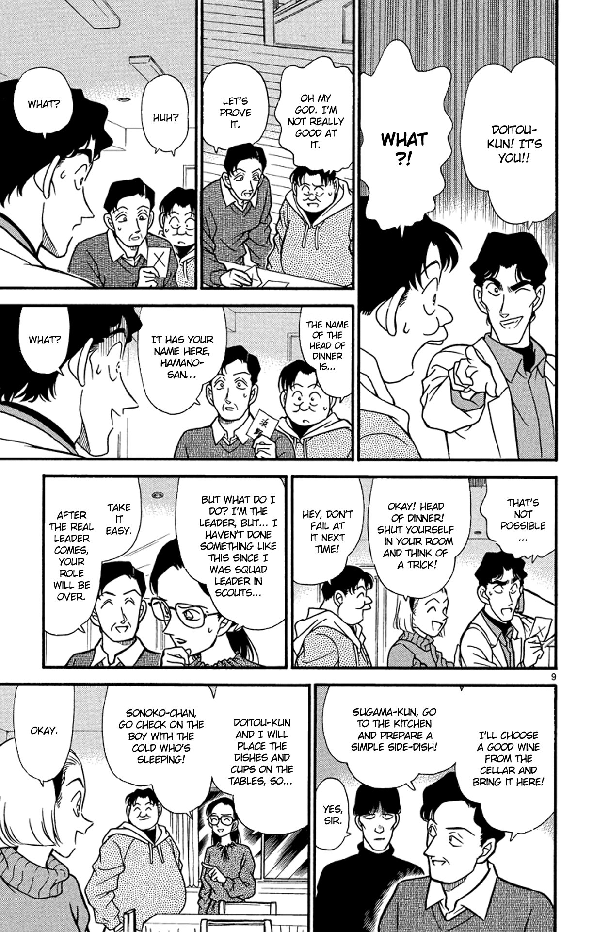 Detective Conan Chapter 193 page 10 - Chapter 193: In The Middle of the Snow Field...