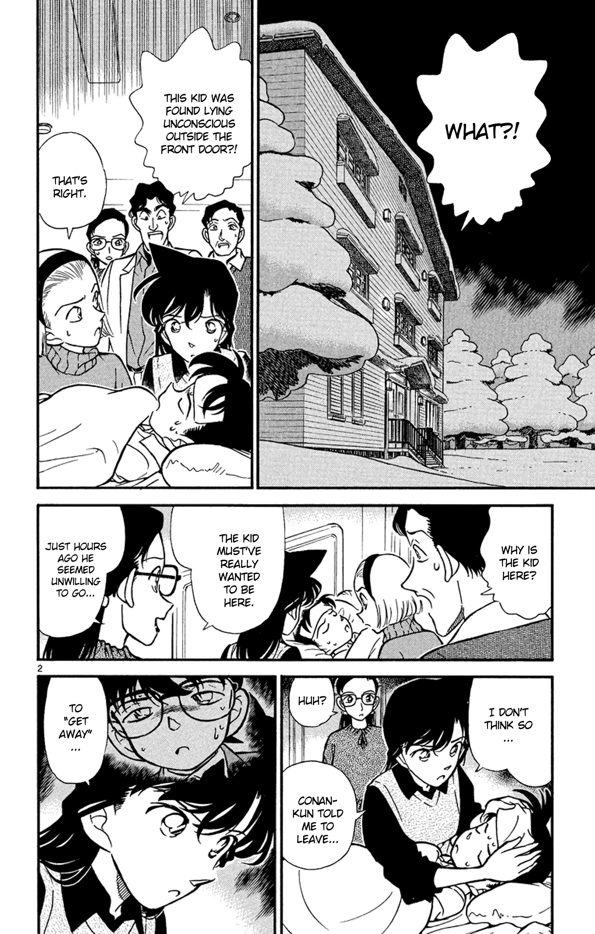 Detective Conan Chapter 193 page 3 - Chapter 193: In The Middle of the Snow Field...