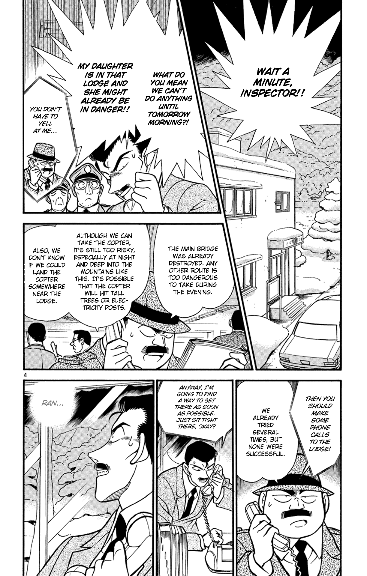 Detective Conan Chapter 193 page 5 - Chapter 193: In The Middle of the Snow Field...