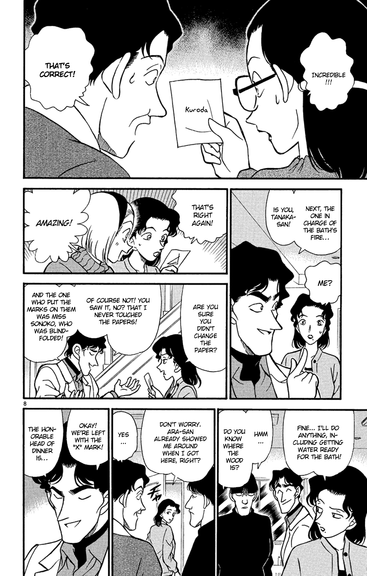 Detective Conan Chapter 193 page 9 - Chapter 193: In The Middle of the Snow Field...