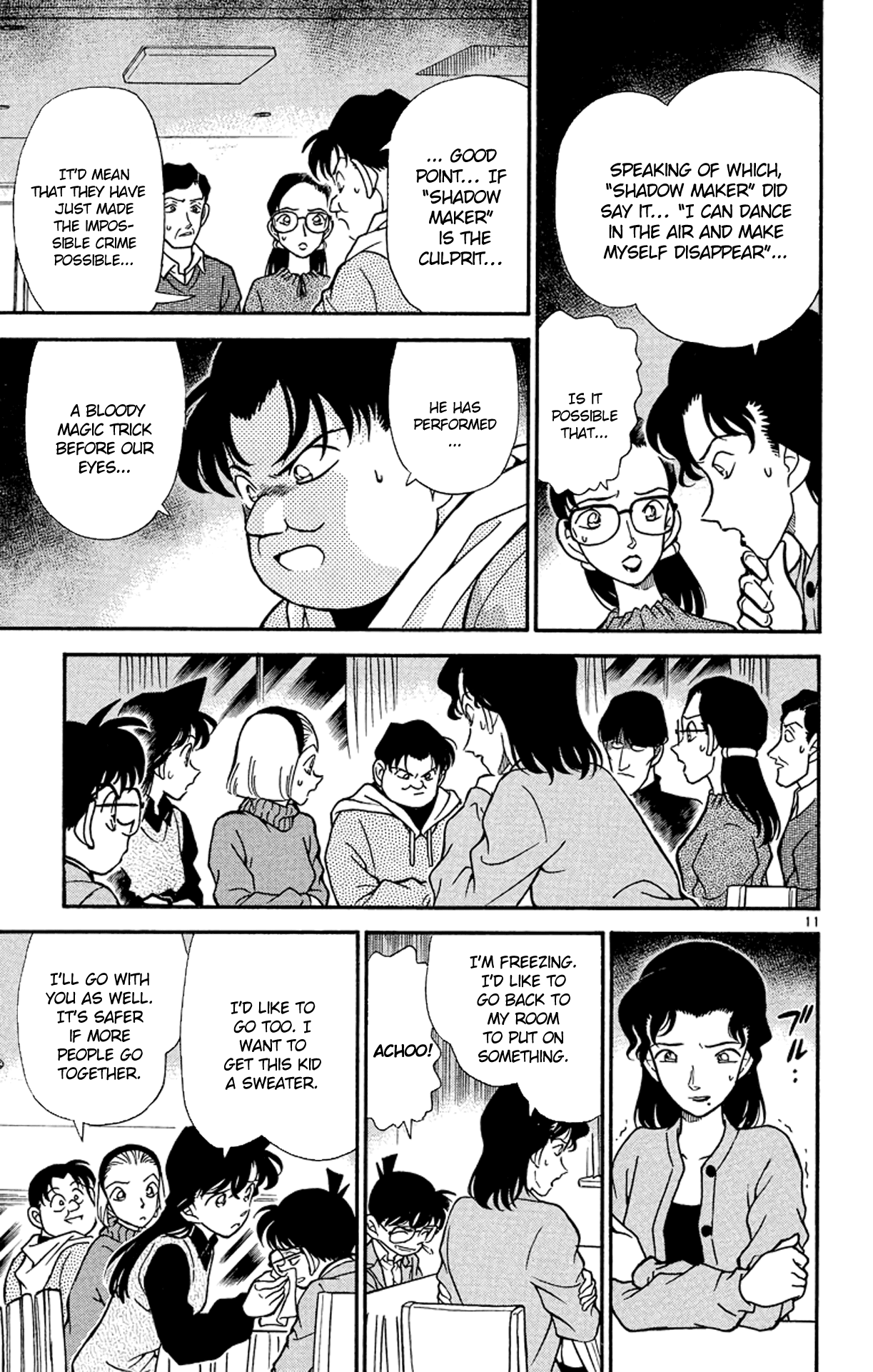 Detective Conan Chapter 194 page 12 - Chapter 194: Suspicious Movement