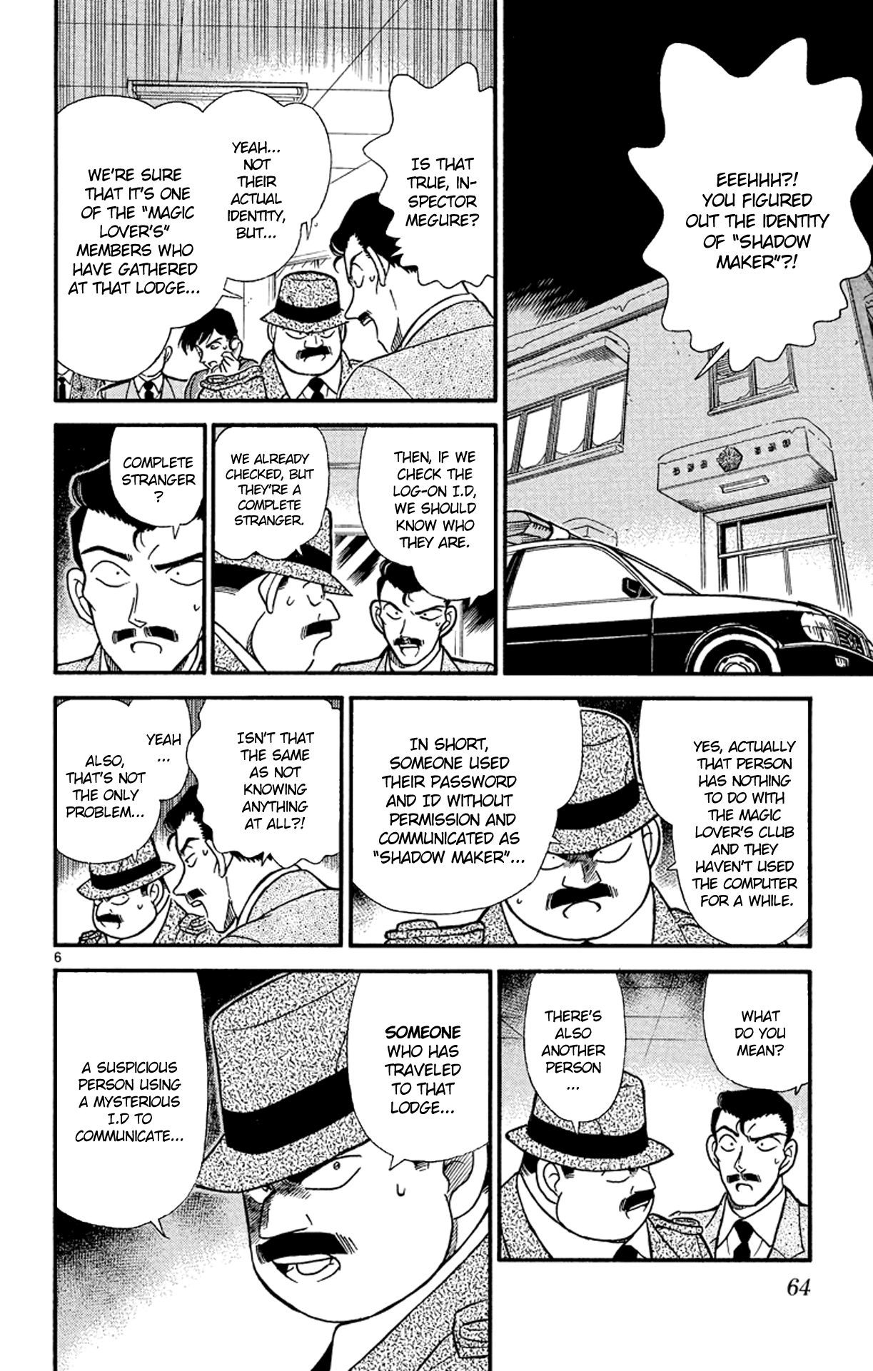 Detective Conan Chapter 194 page 7 - Chapter 194: Suspicious Movement