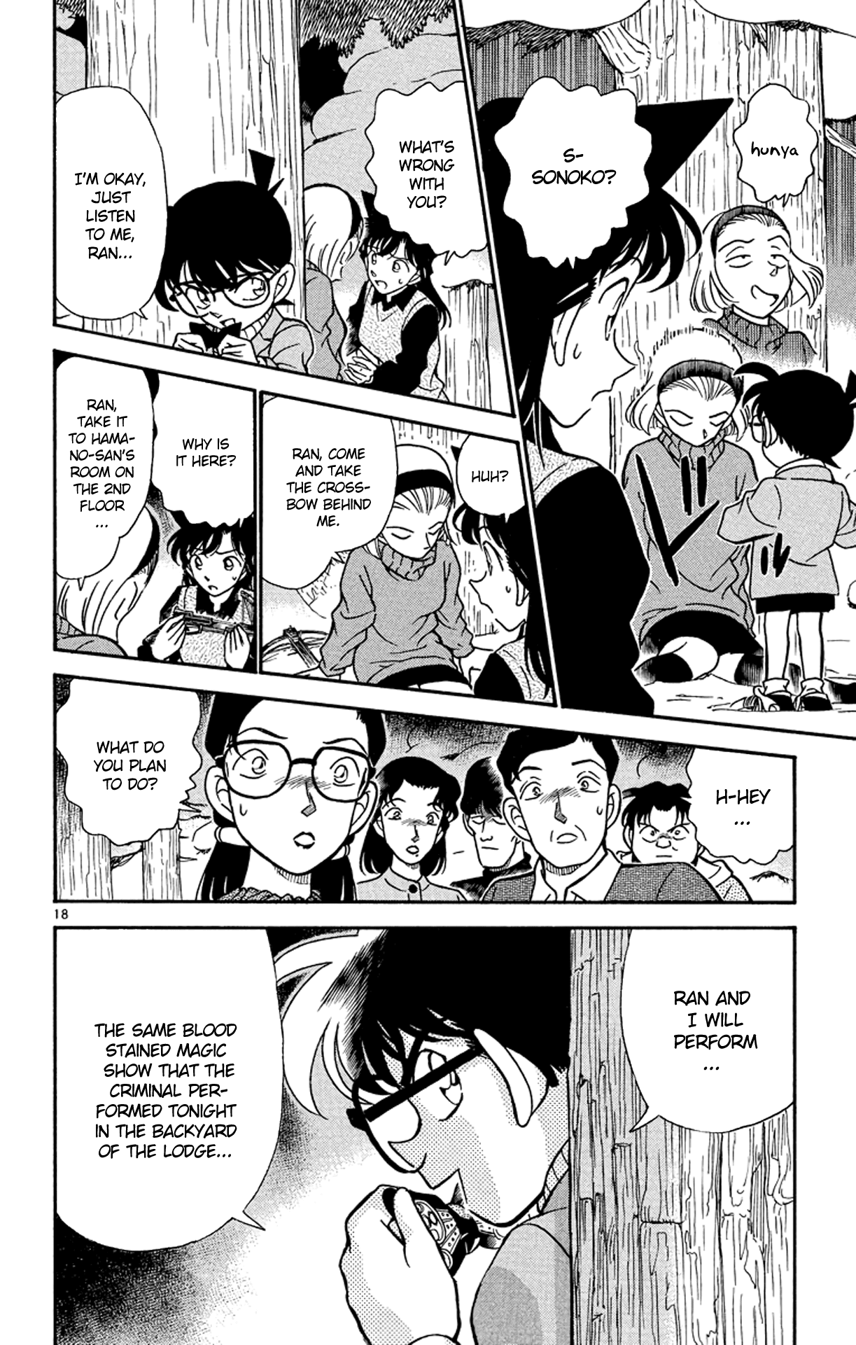 Detective Conan Chapter 195 page 19 - Chapter 195: Search