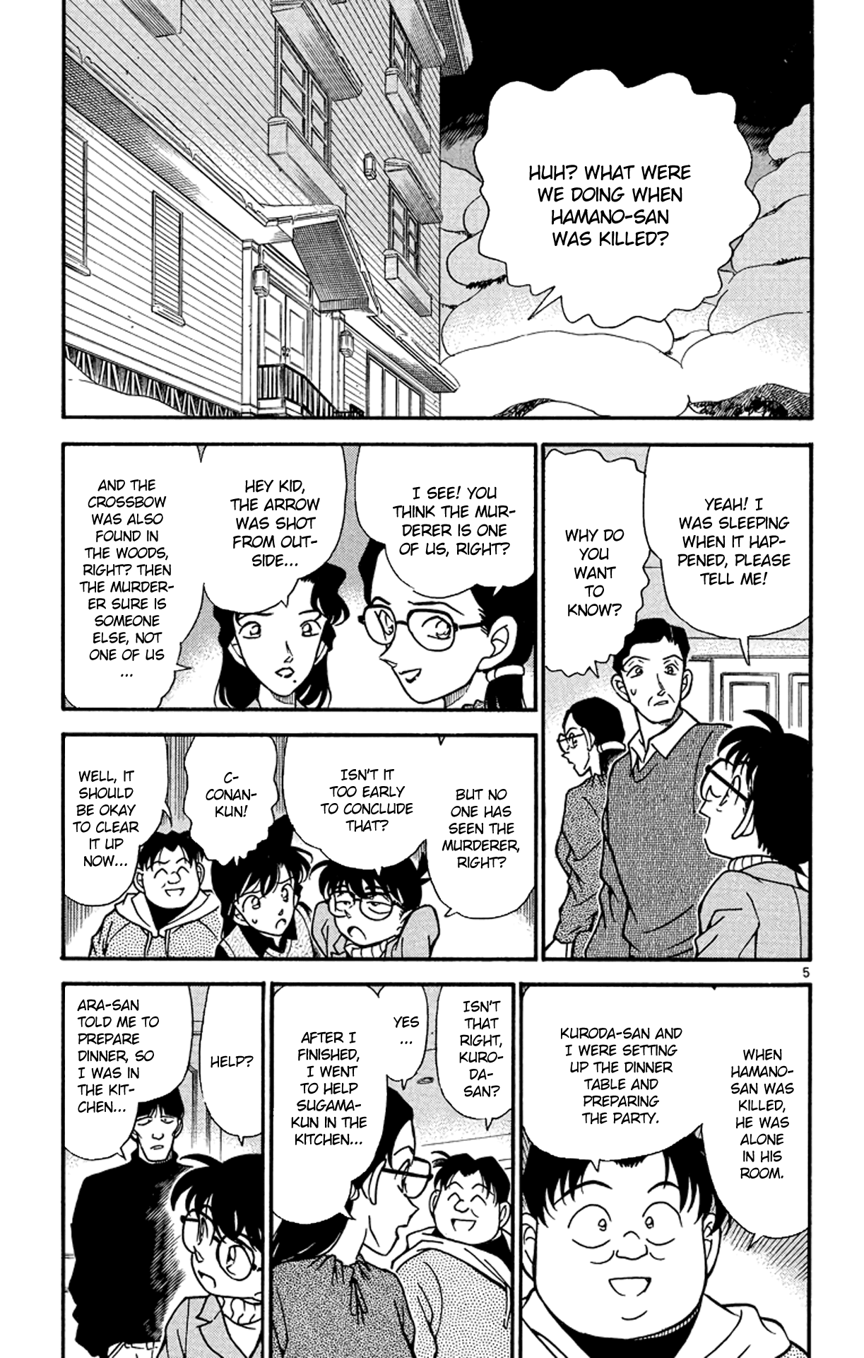 Detective Conan Chapter 195 page 6 - Chapter 195: Search