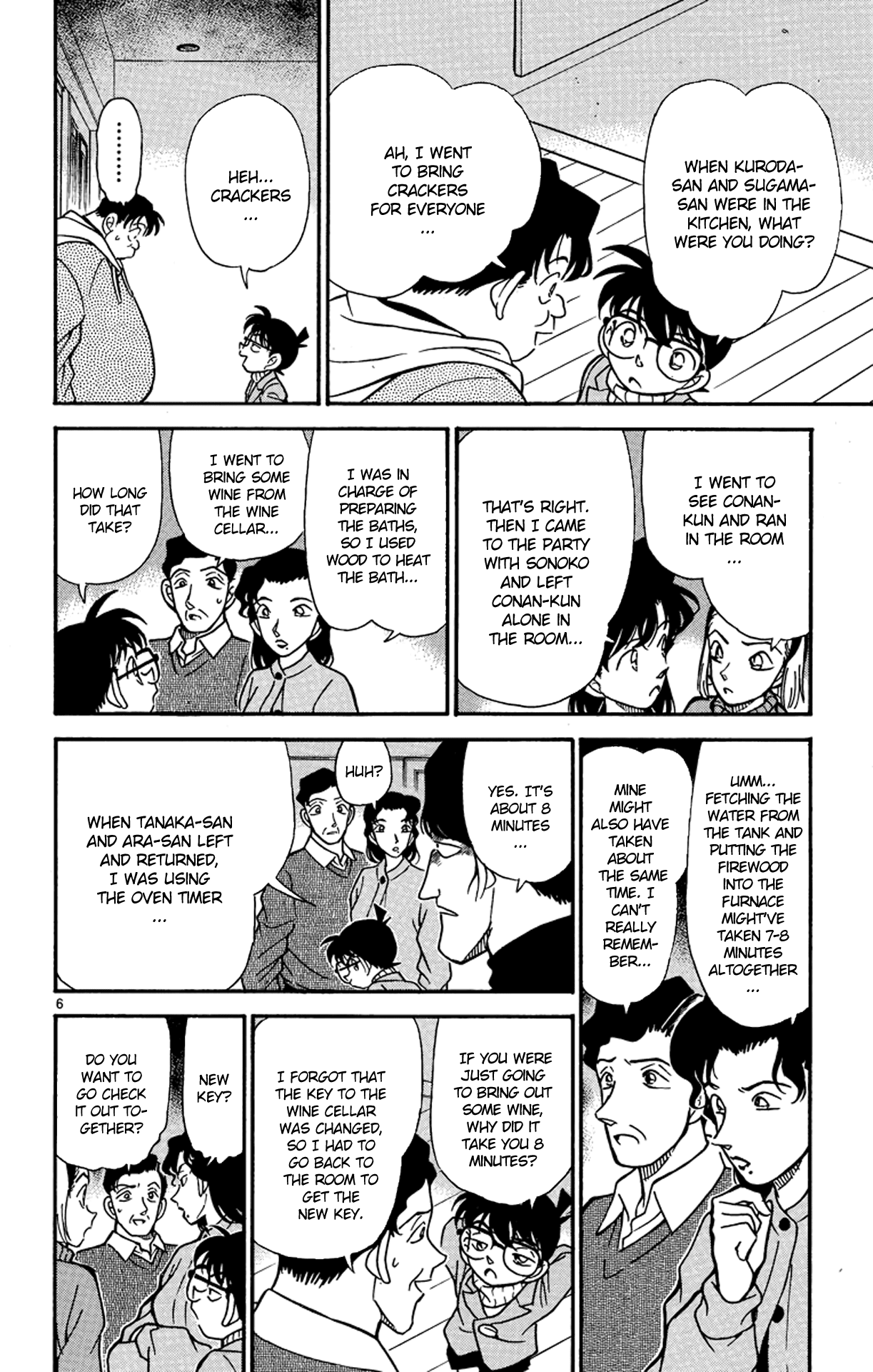 Detective Conan Chapter 195 page 7 - Chapter 195: Search