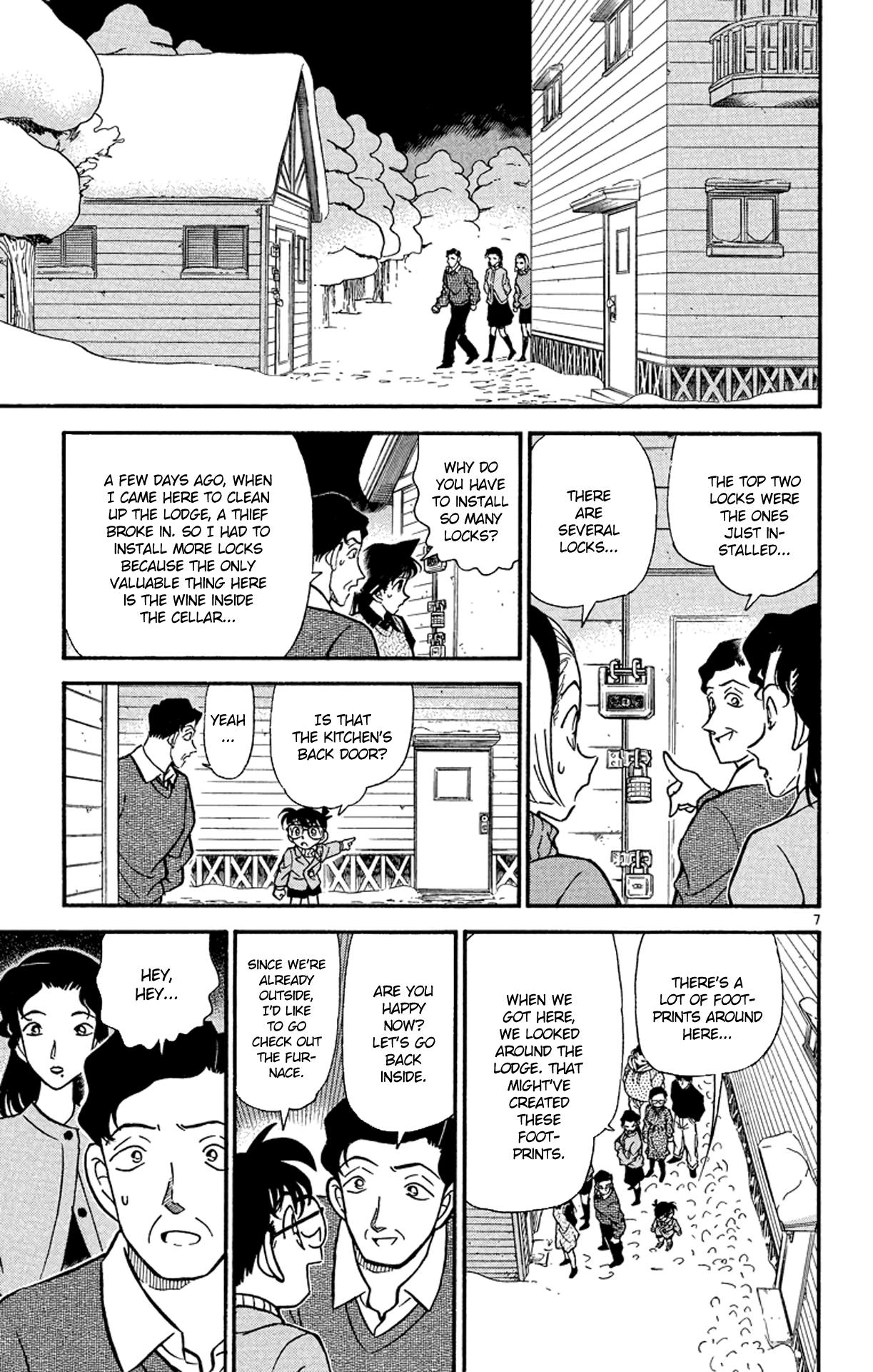 Detective Conan Chapter 195 page 8 - Chapter 195: Search