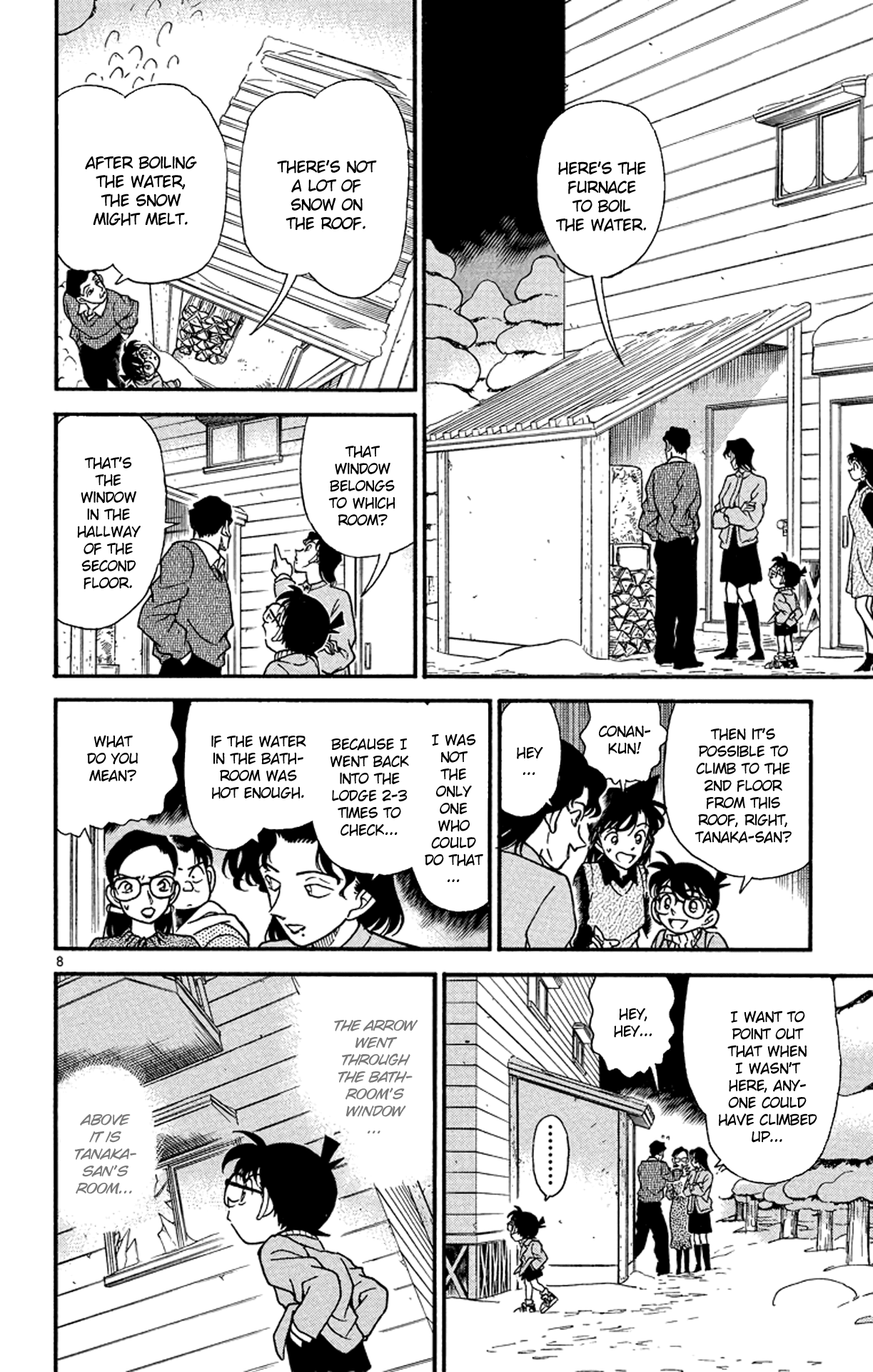 Detective Conan Chapter 195 page 9 - Chapter 195: Search
