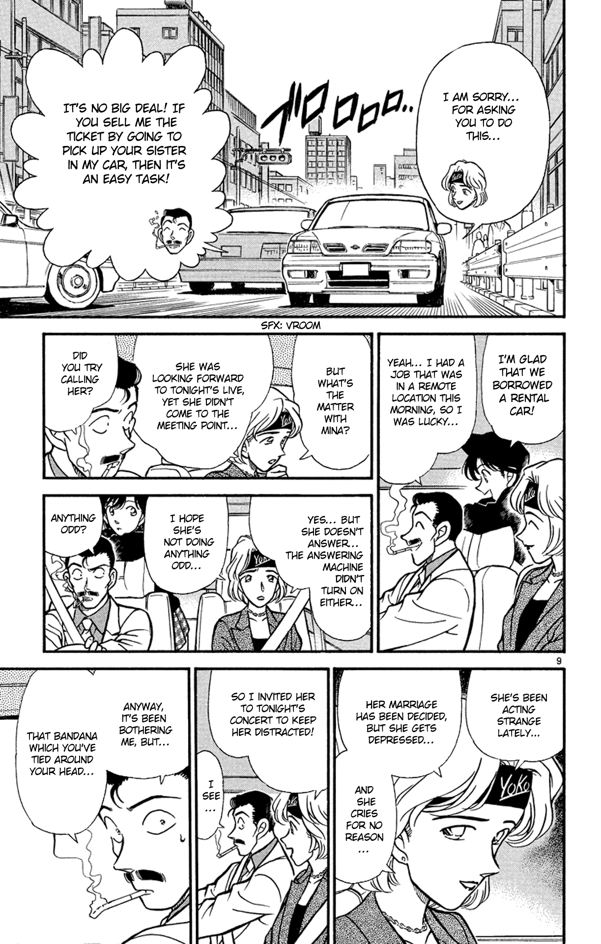 Detective Conan Chapter 197 page 10 - Chapter 197: Farewell...