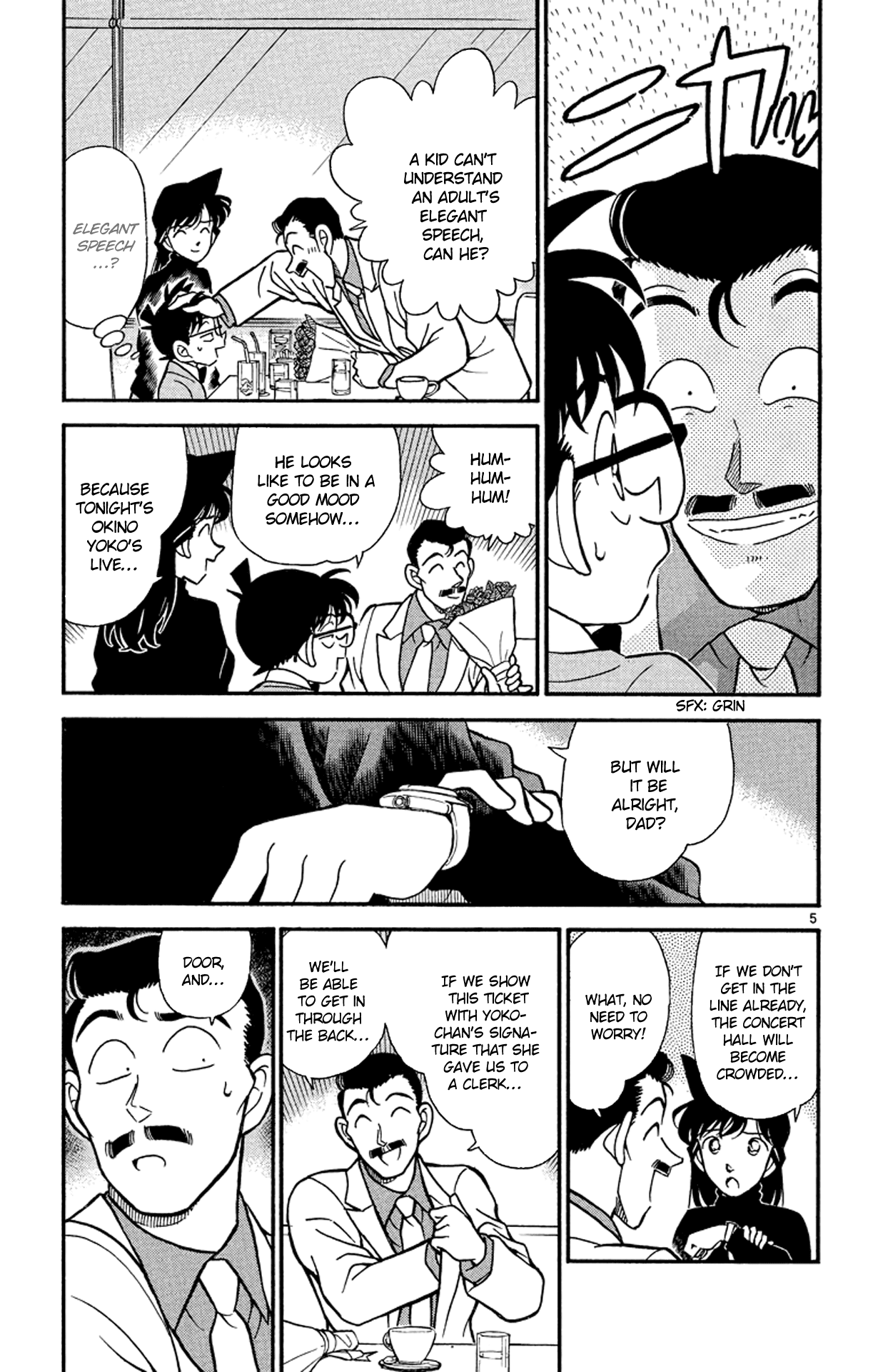 Detective Conan Chapter 197 page 6 - Chapter 197: Farewell...