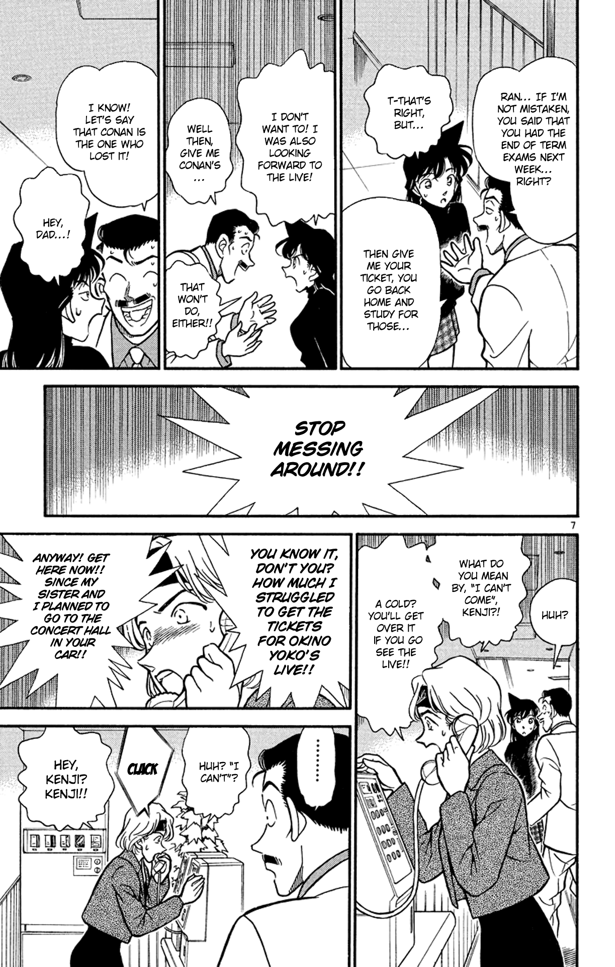 Detective Conan Chapter 197 page 8 - Chapter 197: Farewell...