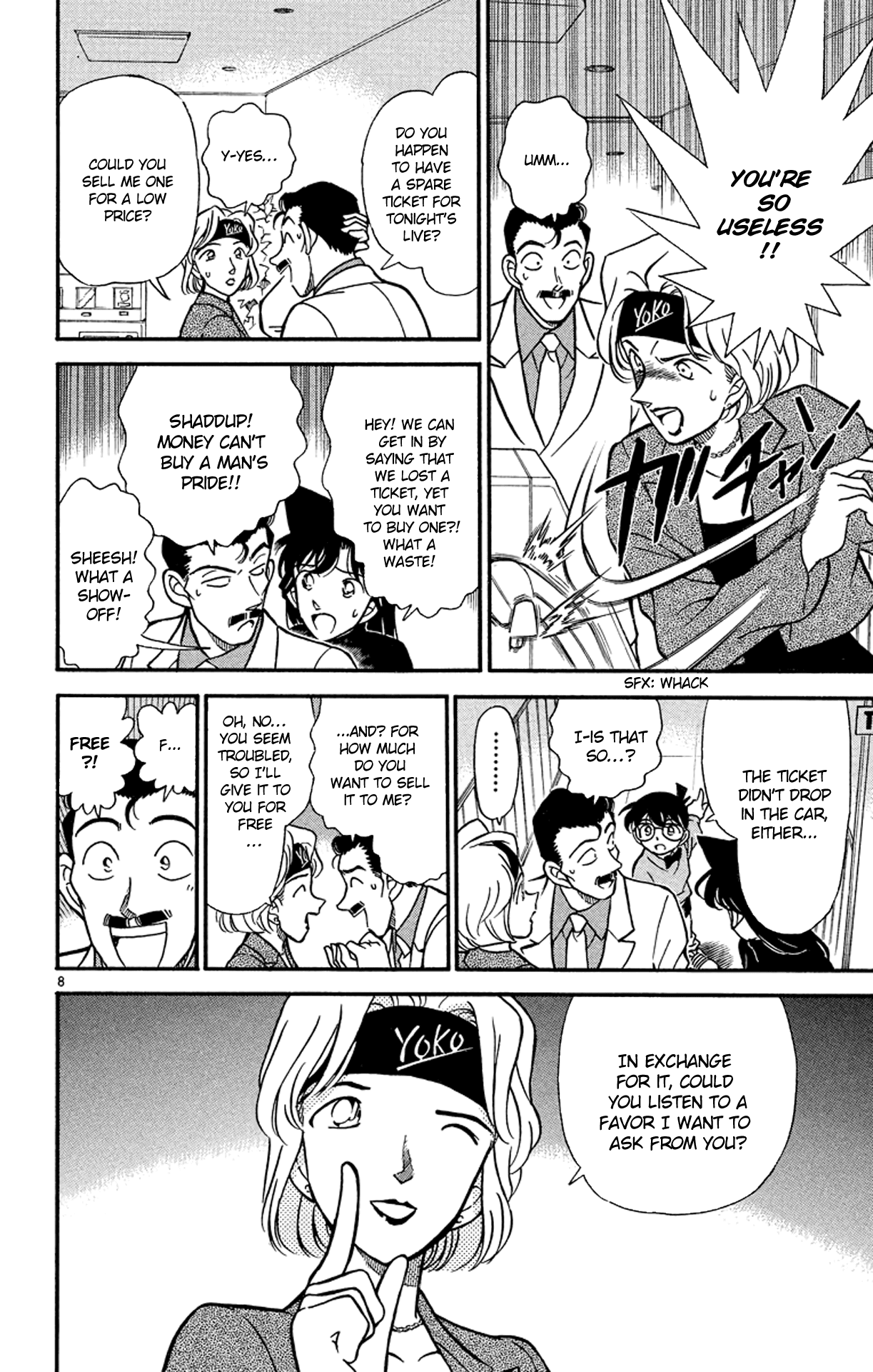 Detective Conan Chapter 197 page 9 - Chapter 197: Farewell...
