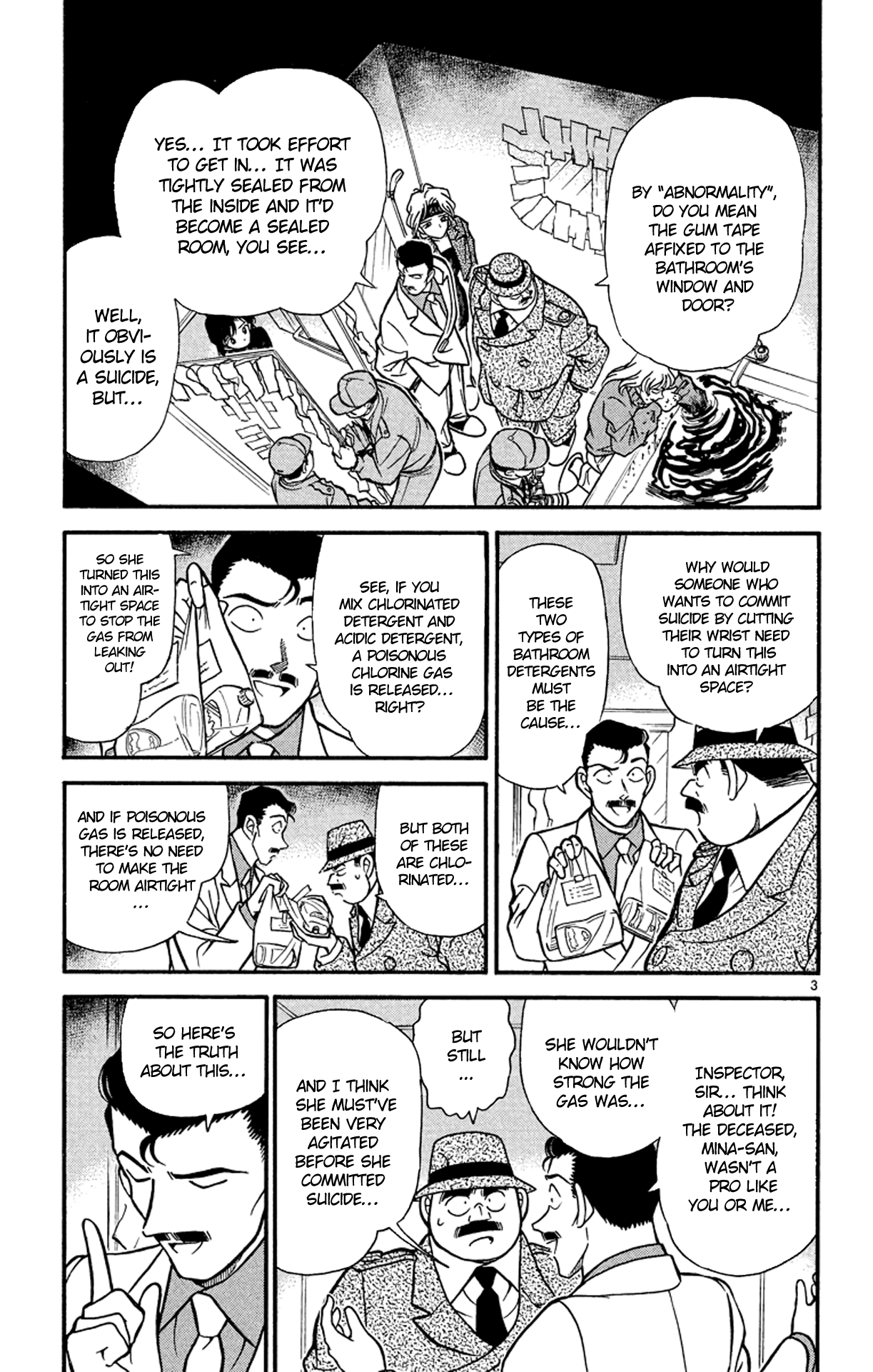 Detective Conan Chapter 198 page 4 - Chapter 198: The Evidence That Can Be Seen