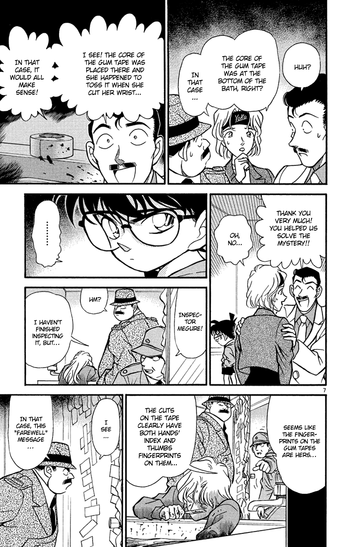 Detective Conan Chapter 198 page 8 - Chapter 198: The Evidence That Can Be Seen