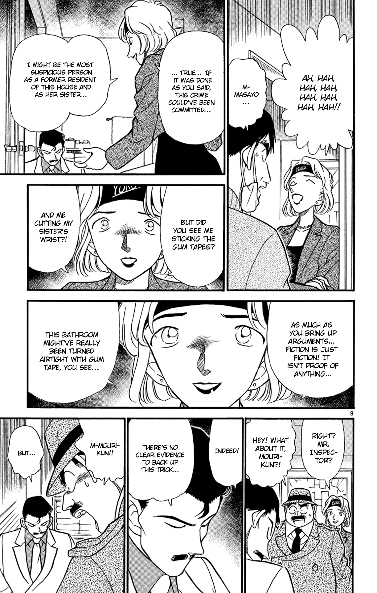 Detective Conan Chapter 199 page 10 - Chapter 199: Love For Her Sister...