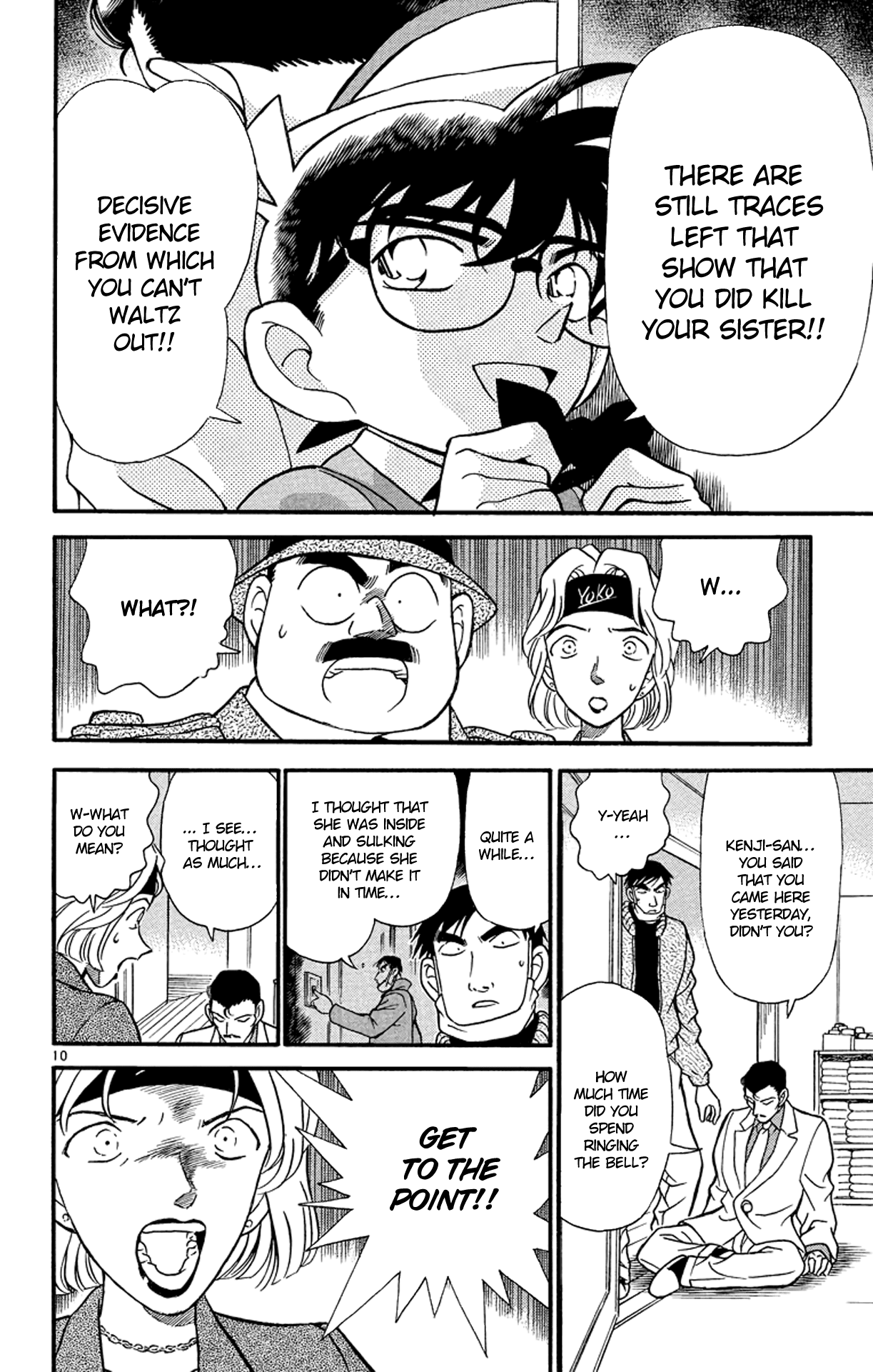 Detective Conan Chapter 199 page 11 - Chapter 199: Love For Her Sister...