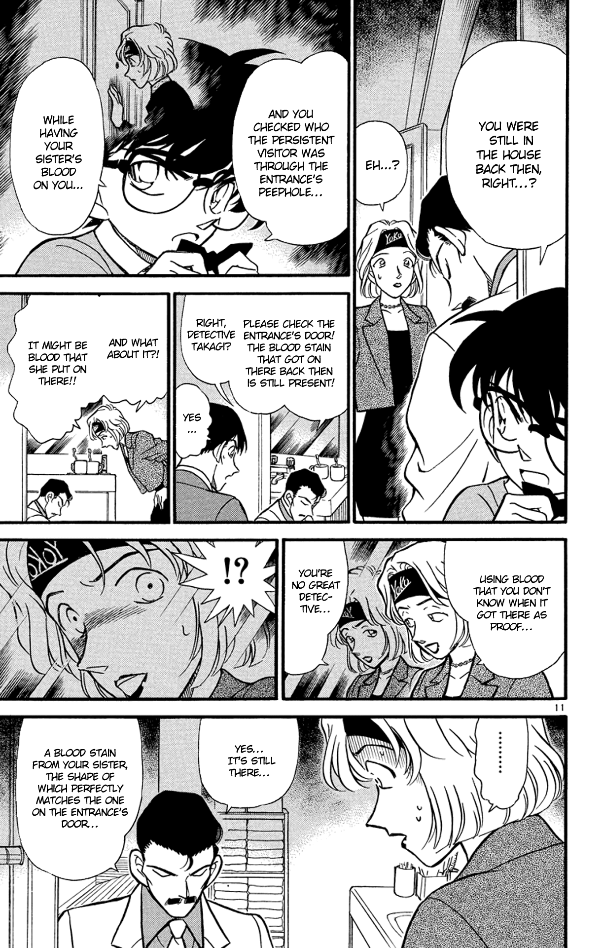 Detective Conan Chapter 199 page 12 - Chapter 199: Love For Her Sister...