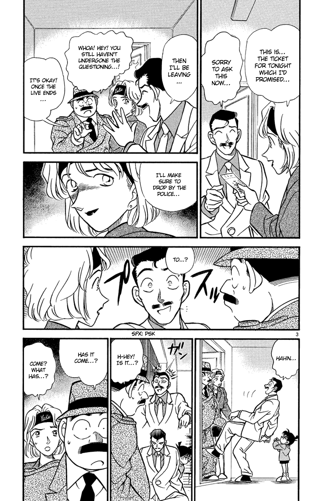Detective Conan Chapter 199 page 4 - Chapter 199: Love For Her Sister...