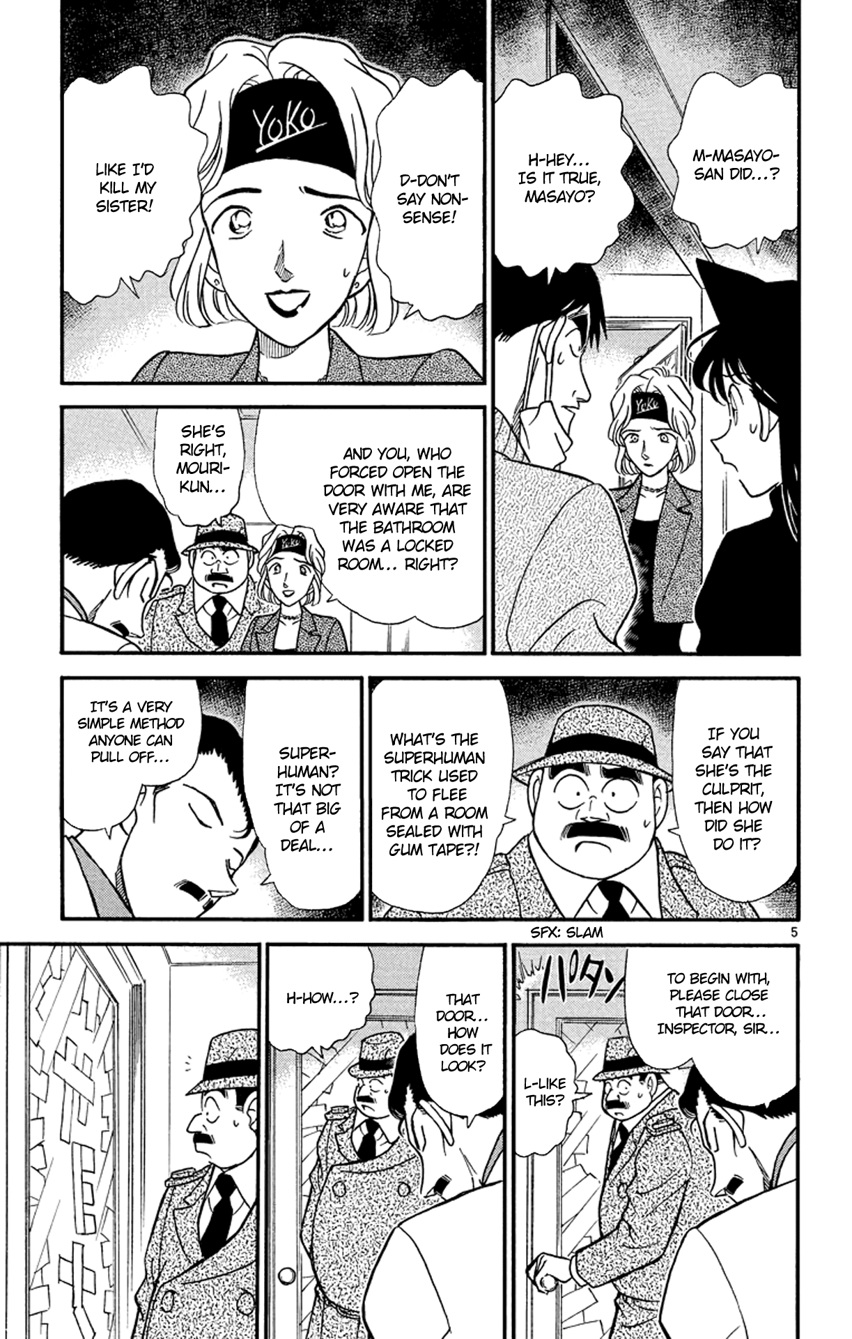 Detective Conan Chapter 199 page 6 - Chapter 199: Love For Her Sister...