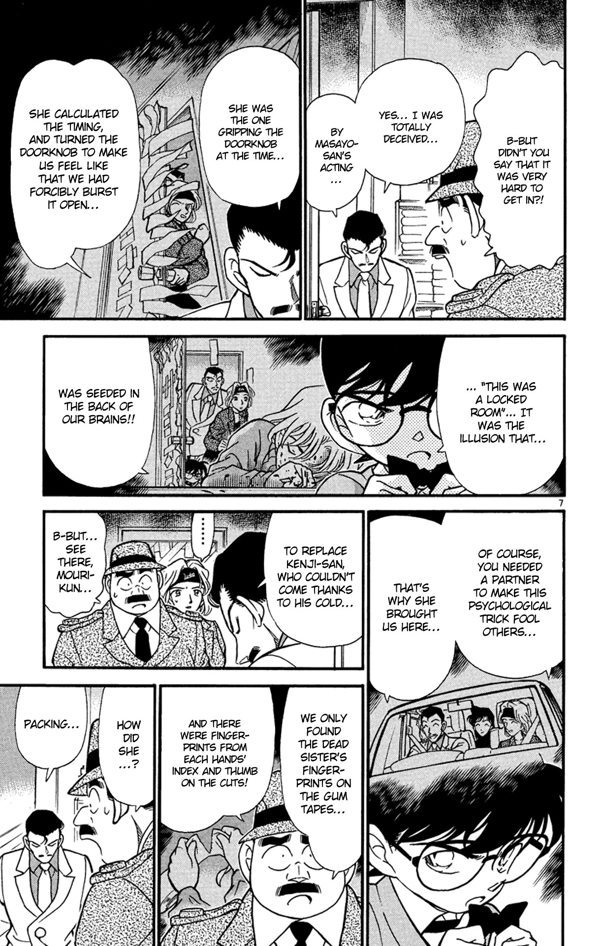 Detective Conan Chapter 199 page 8 - Chapter 199: Love For Her Sister...