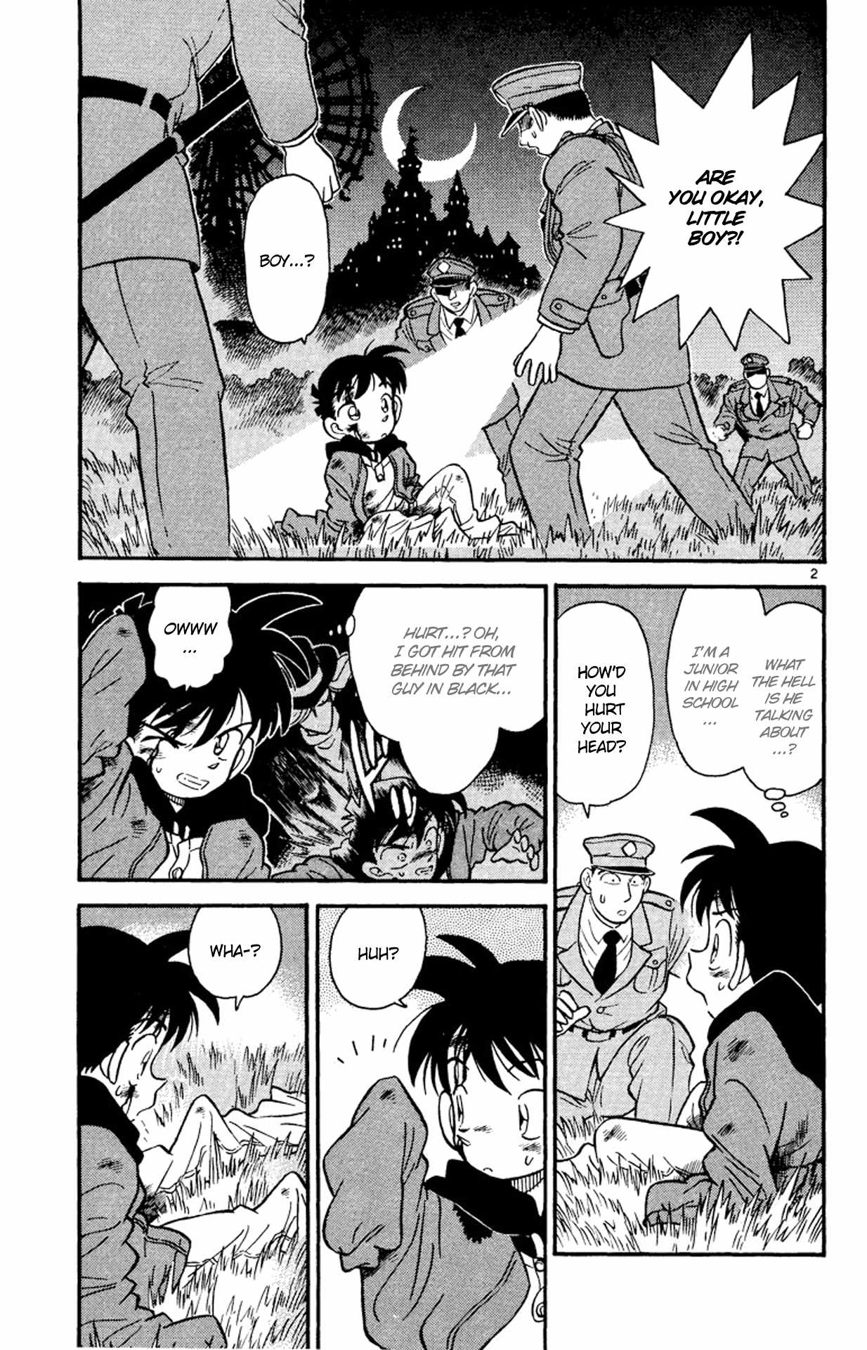 Detective Conan Chapter 2 page 3 - Chapter 2: The Shrunken Detective