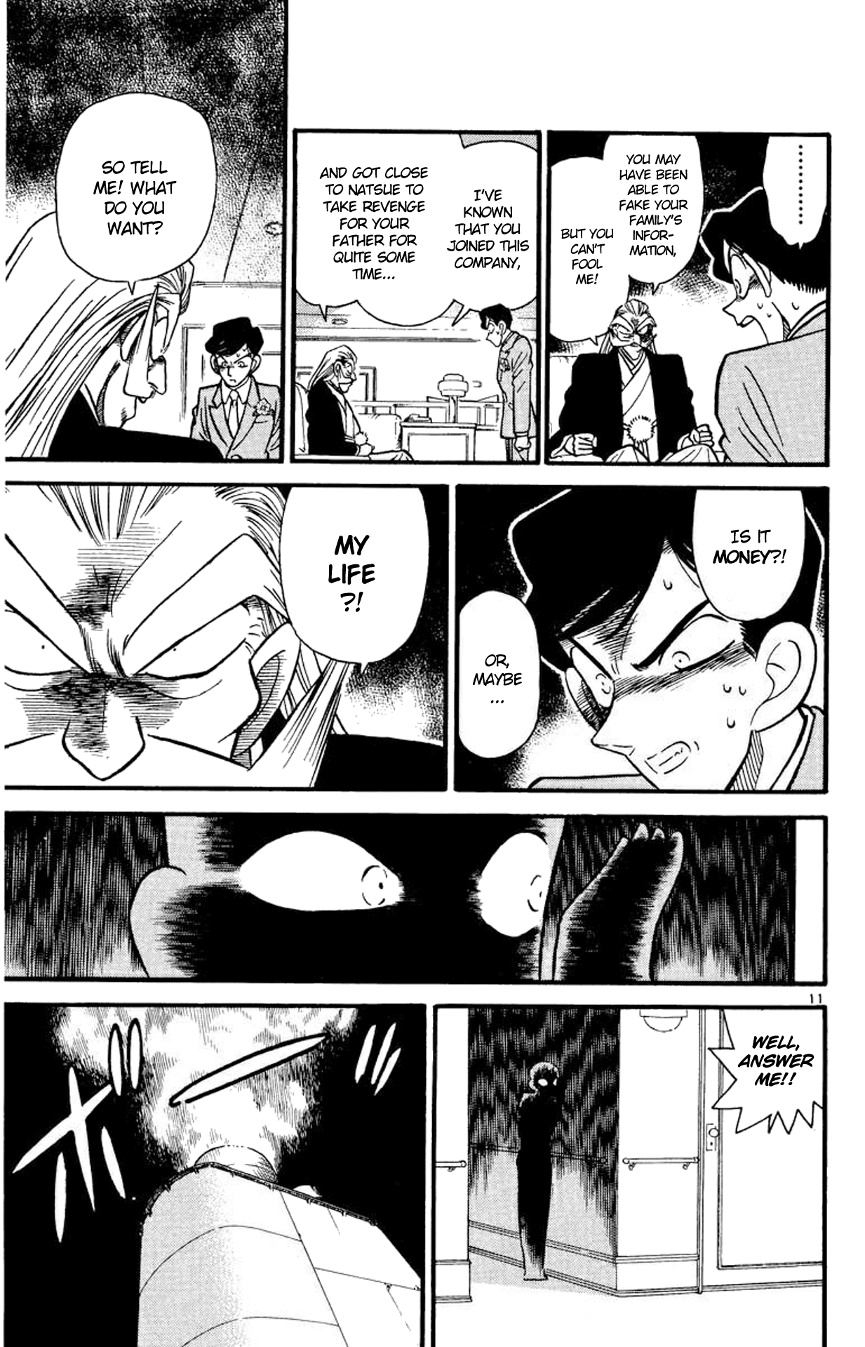 Detective Conan Chapter 20 page 12 - Chapter 20: The Hatamoto Family