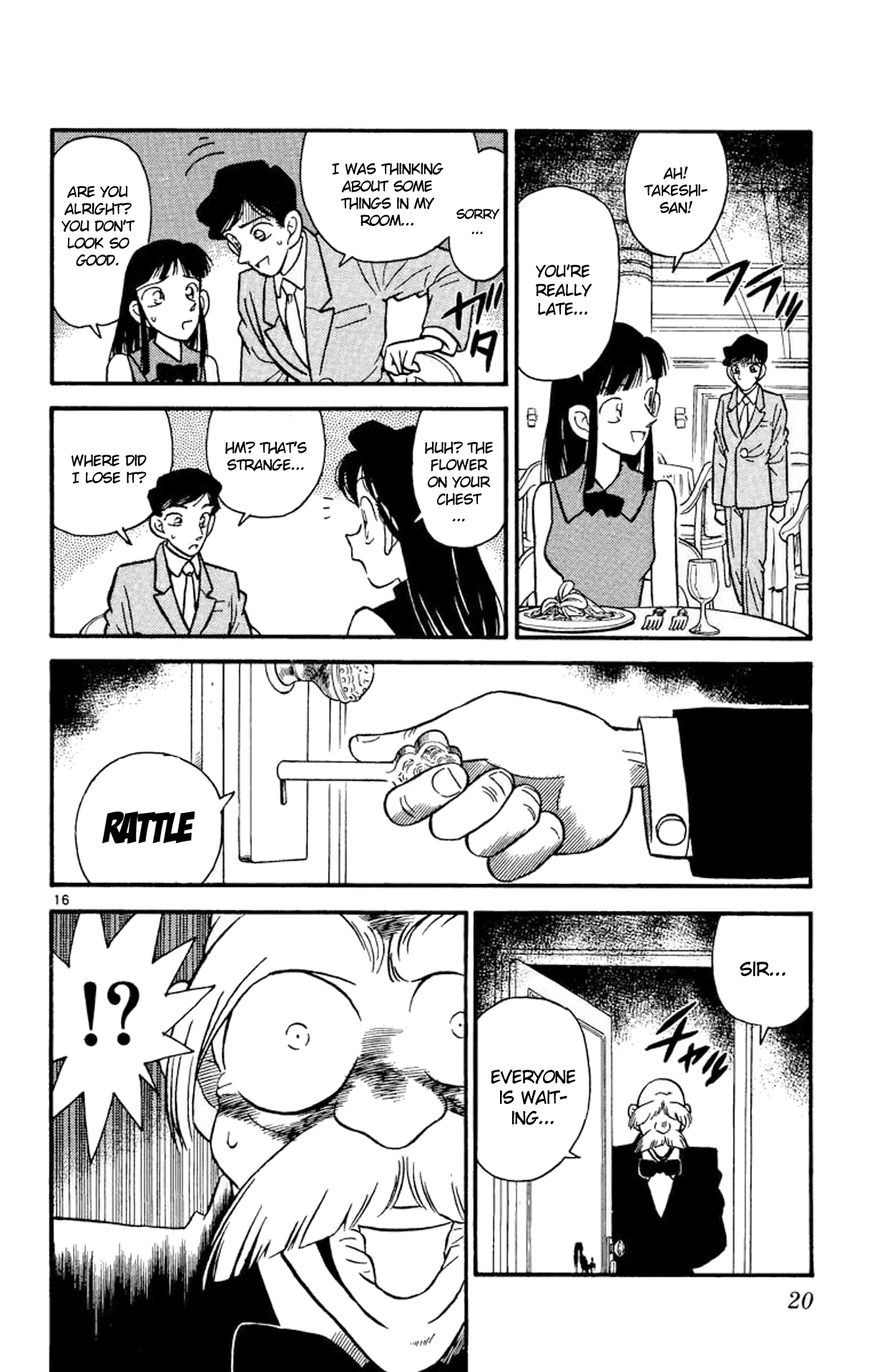 Detective Conan Chapter 20 page 17 - Chapter 20: The Hatamoto Family