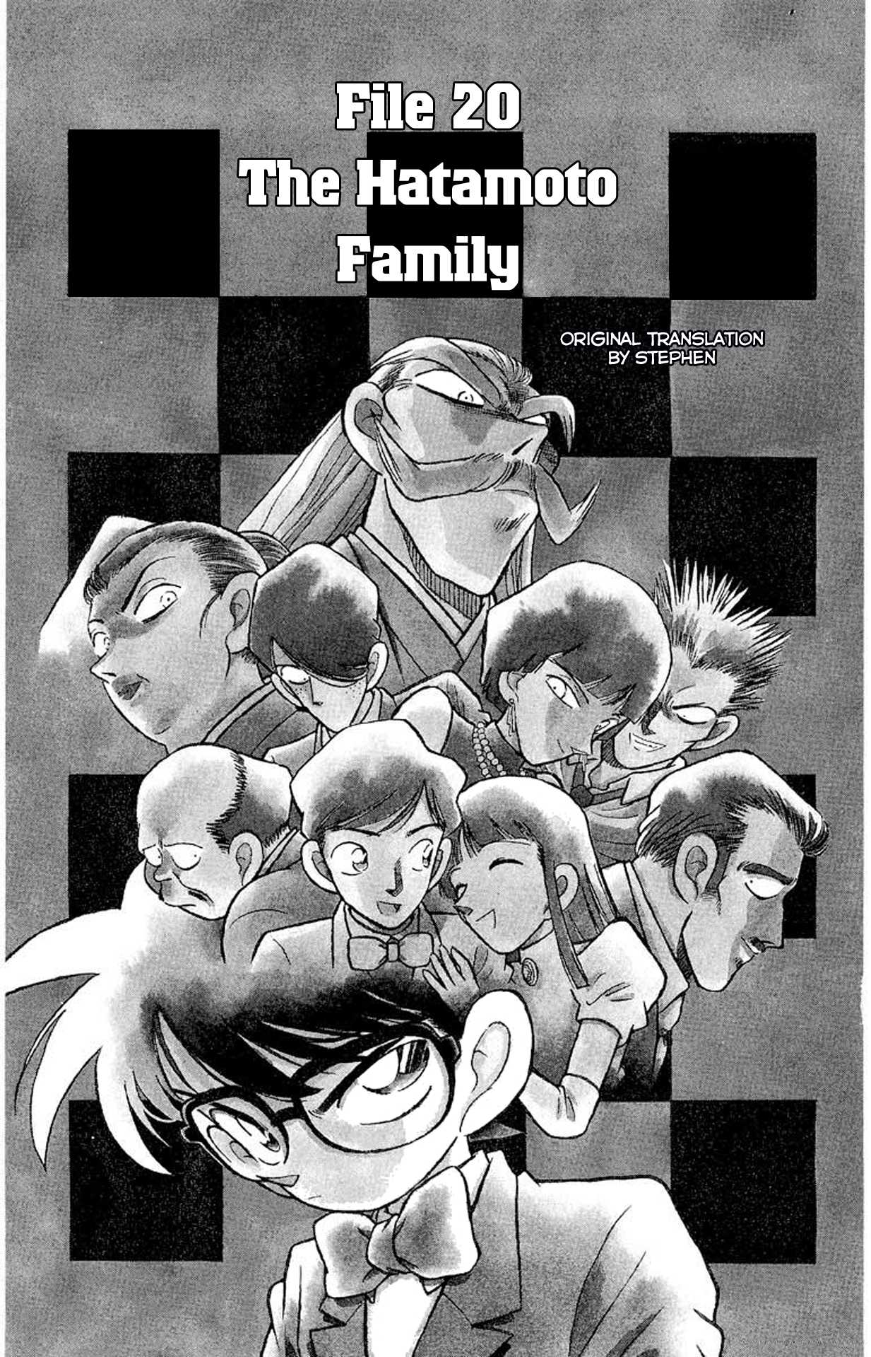 Detective Conan Chapter 20 page 2 - Chapter 20: The Hatamoto Family