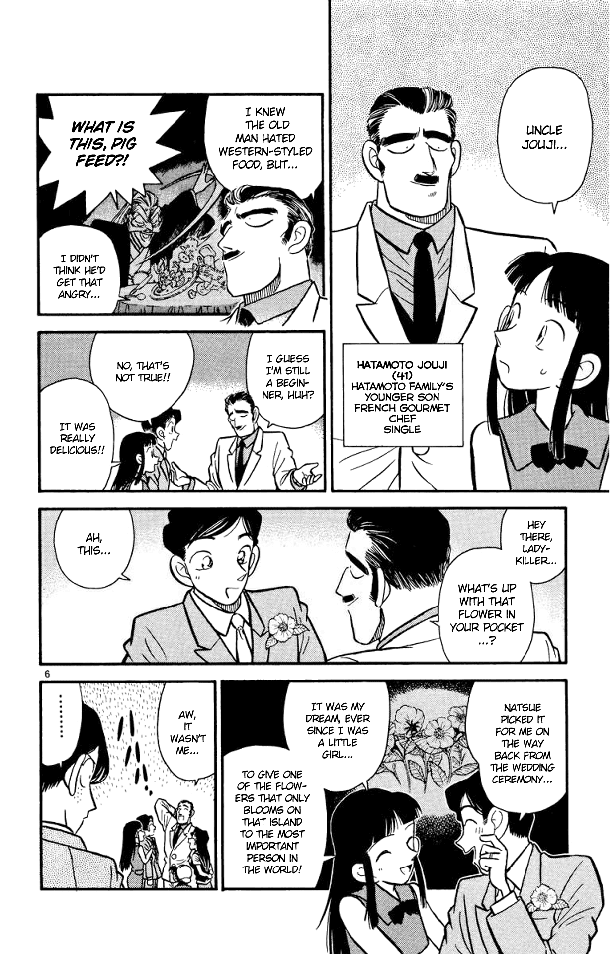 Detective Conan Chapter 20 page 7 - Chapter 20: The Hatamoto Family