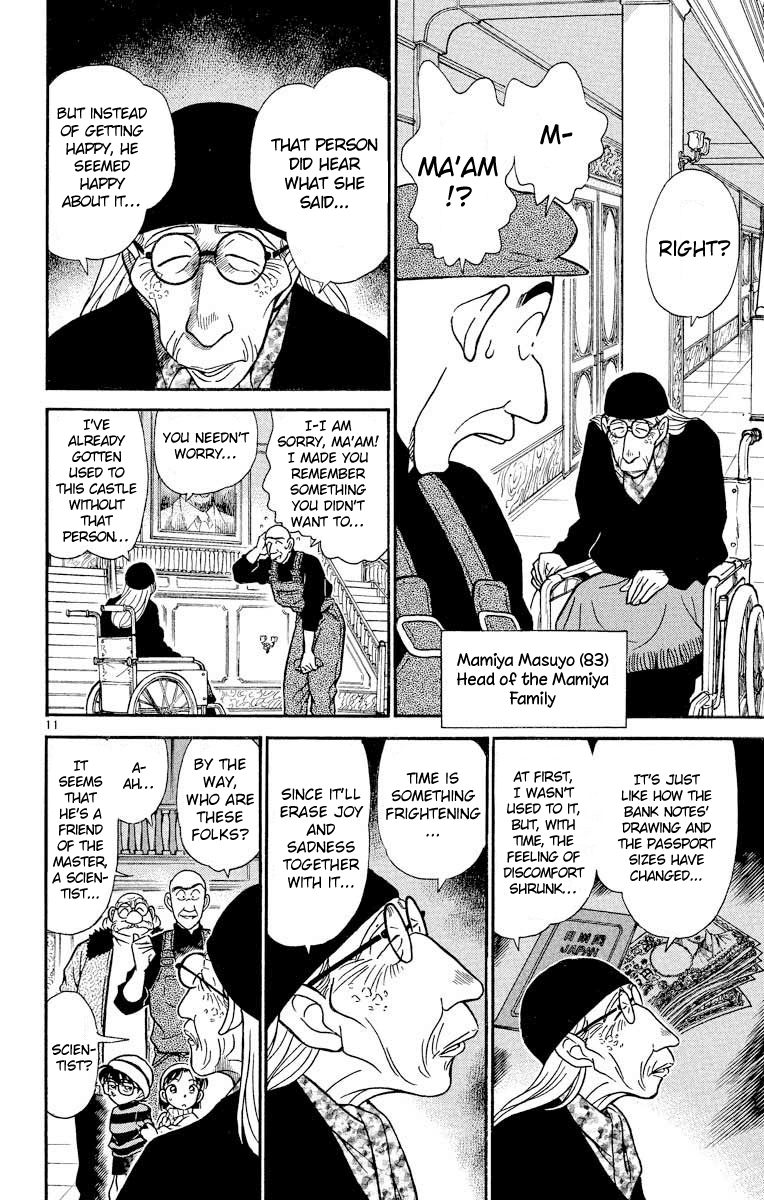 Detective Conan Chapter 200 page 13 - Chapter 200: Invitation to the Solitary Castle