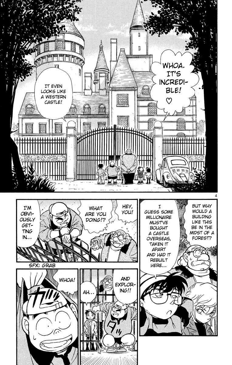 Detective Conan Chapter 200 page 6 - Chapter 200: Invitation to the Solitary Castle