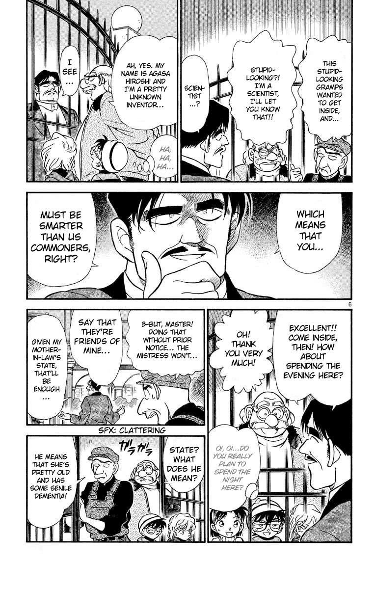 Detective Conan Chapter 200 page 8 - Chapter 200: Invitation to the Solitary Castle