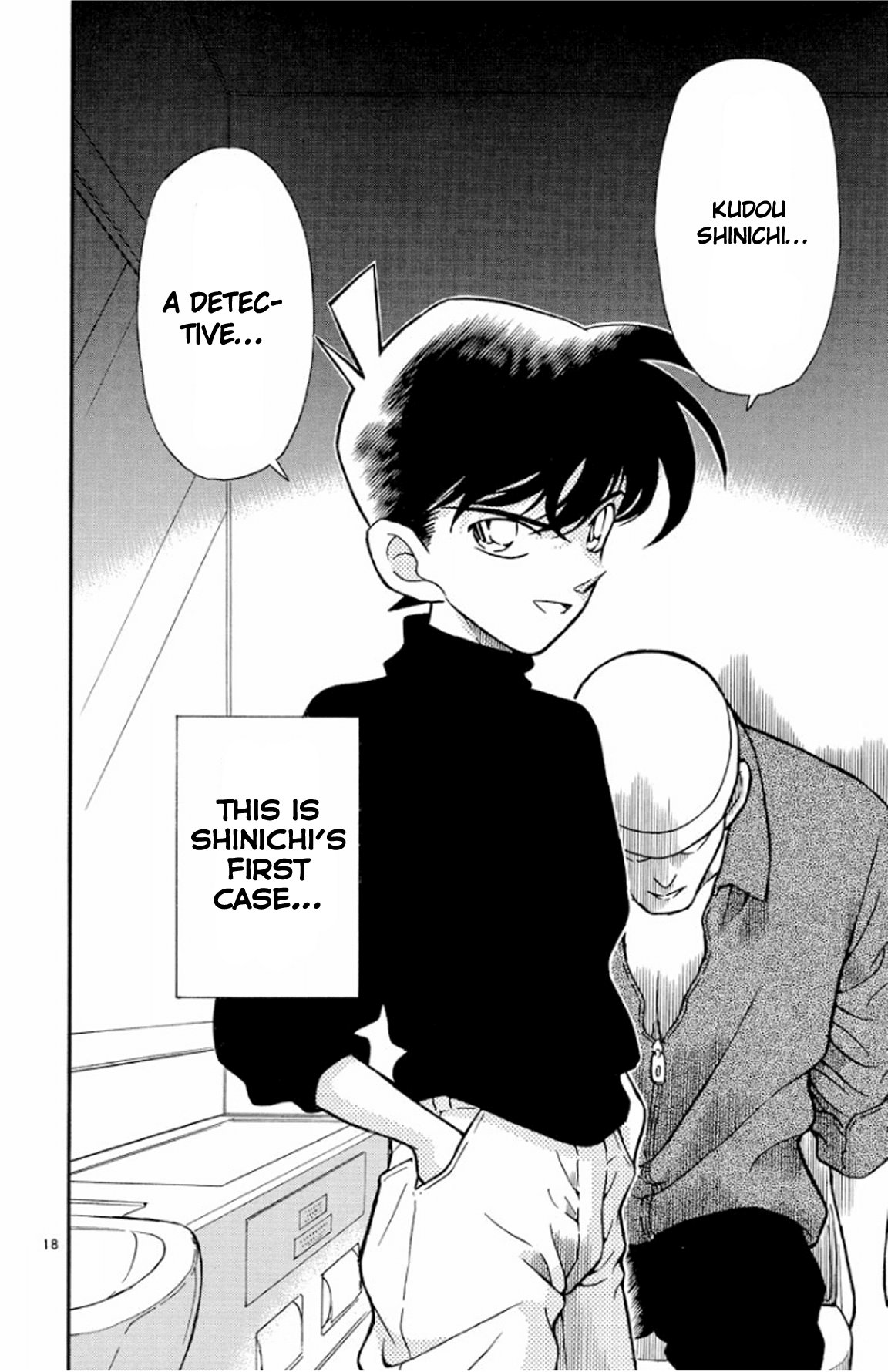 Detective Conan Chapter 204 page 19 - Chapter 204: The First Greeting